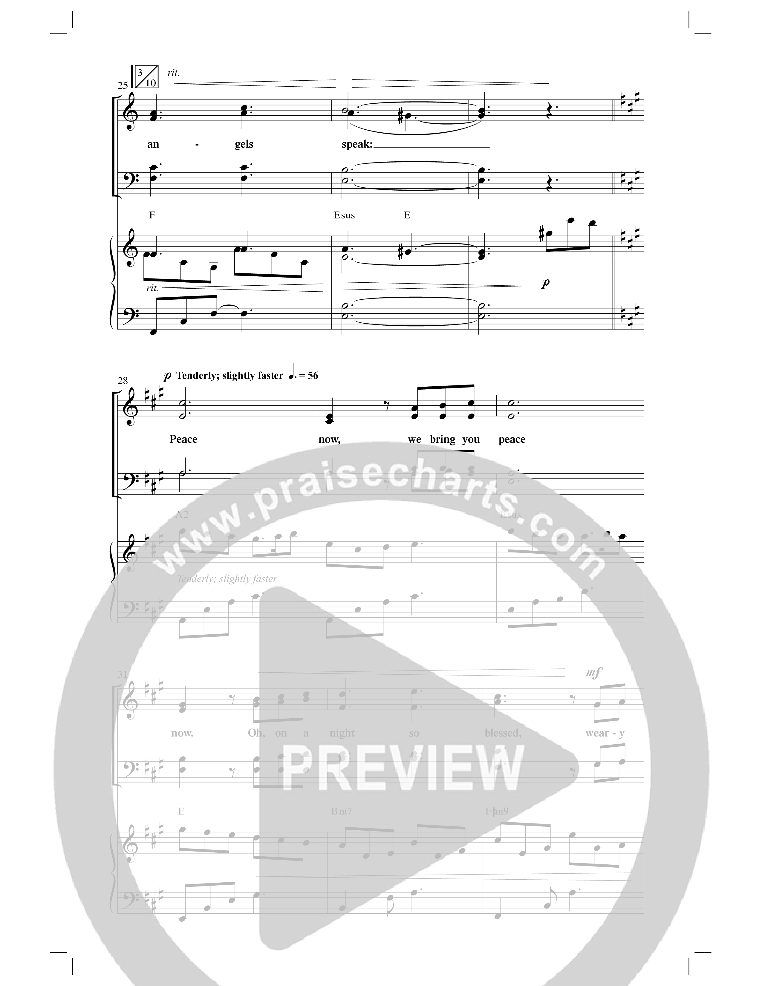 Peace Now (Choral Anthem SATB) Anthem (SATB/Piano) (Word Music Choral / Arr. Phillip Keveren)