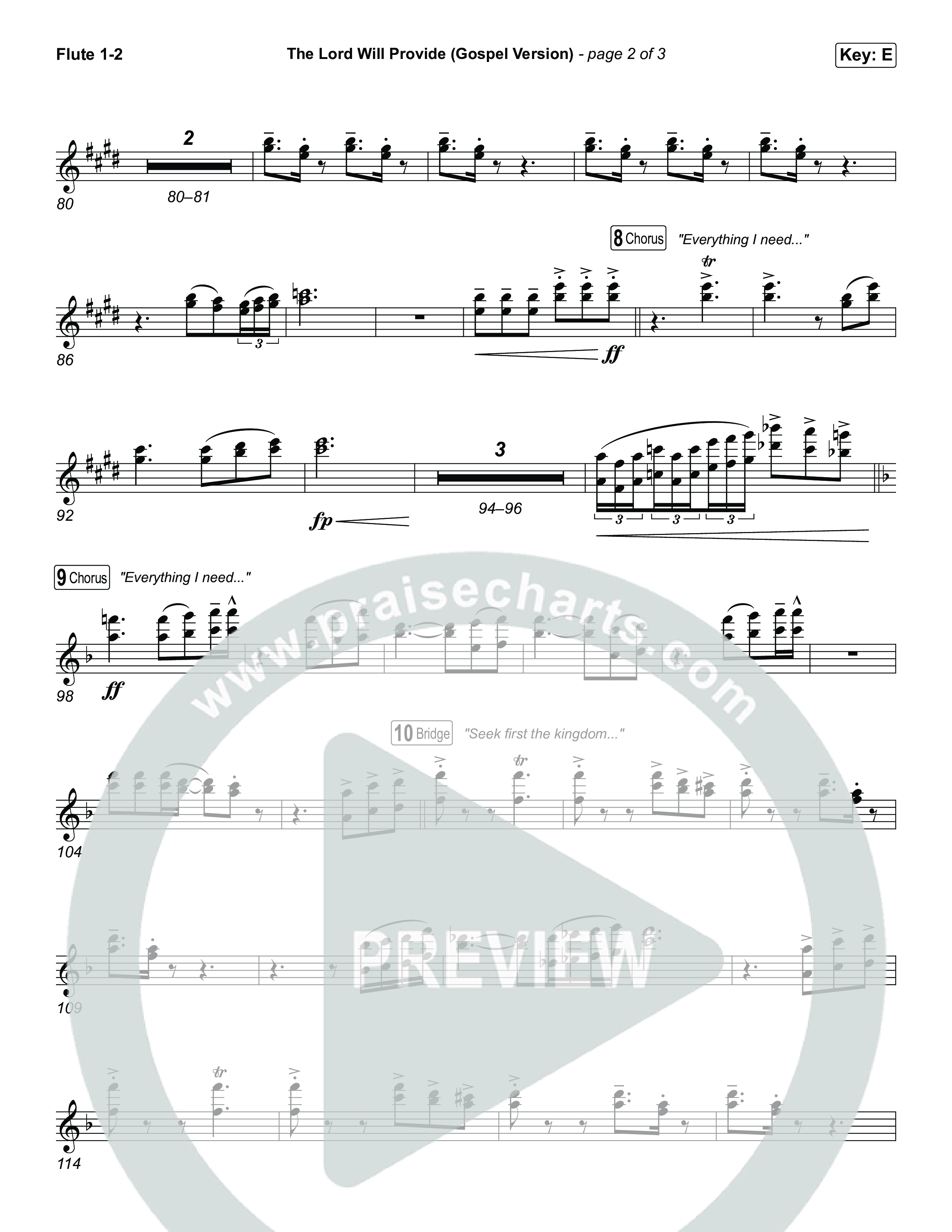 The Lord Will Provide (Gospel Version) (Live) Wind Pack (Passion / Chidima)