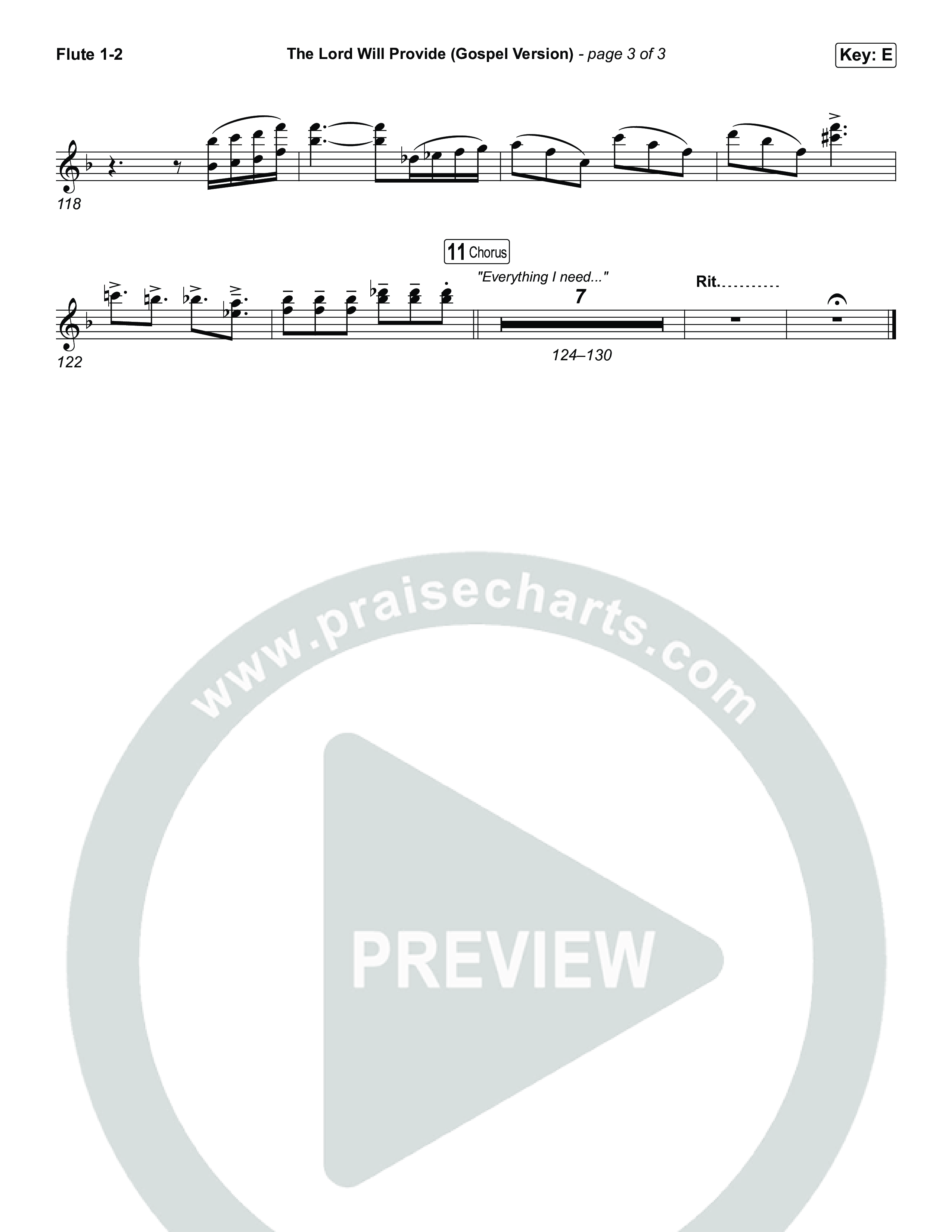 The Lord Will Provide (Gospel Version) (Live) Wind Pack (Passion / Chidima)