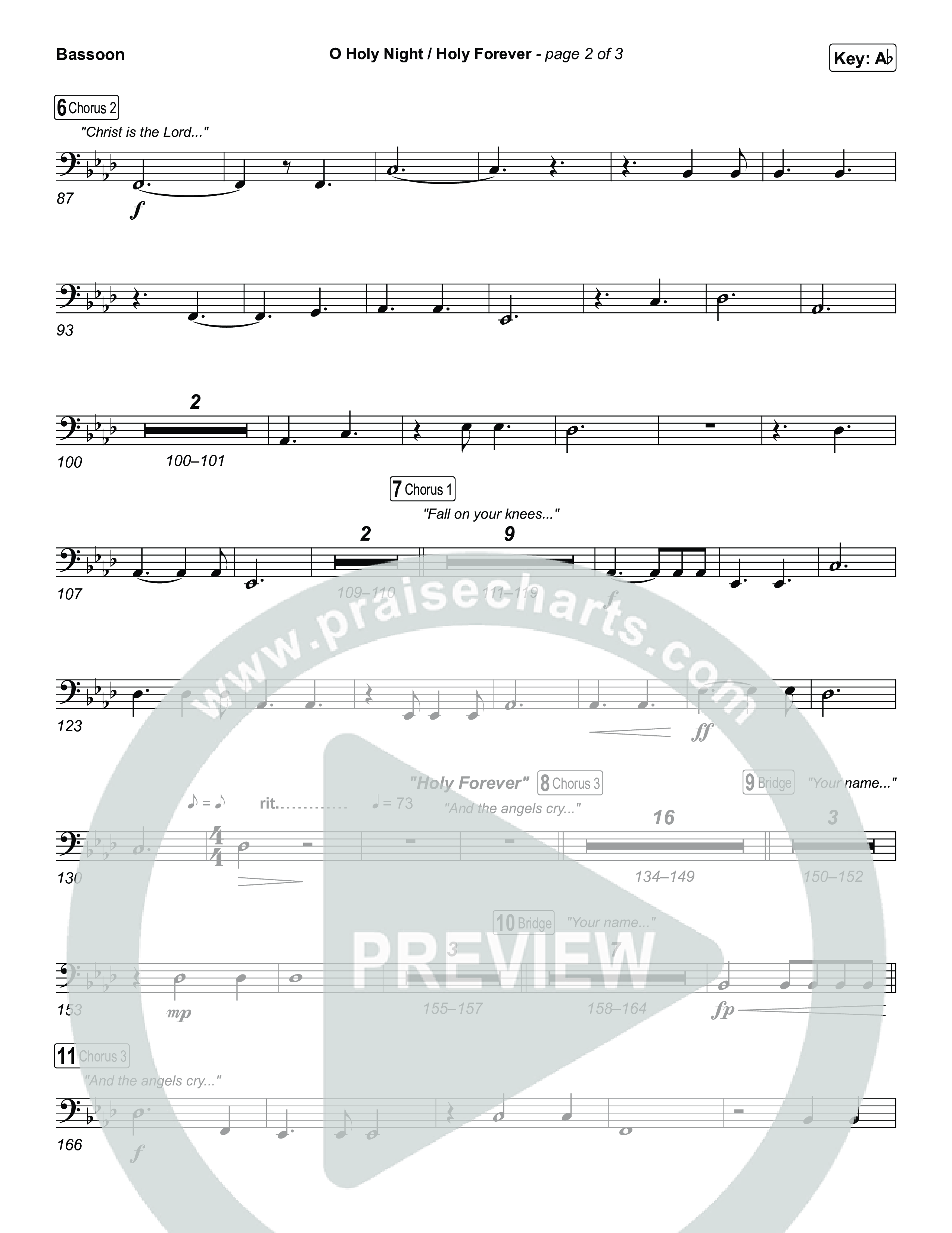 O Holy Night / Holy Forever Bassoon (Bethel Music / Garett & Kate)