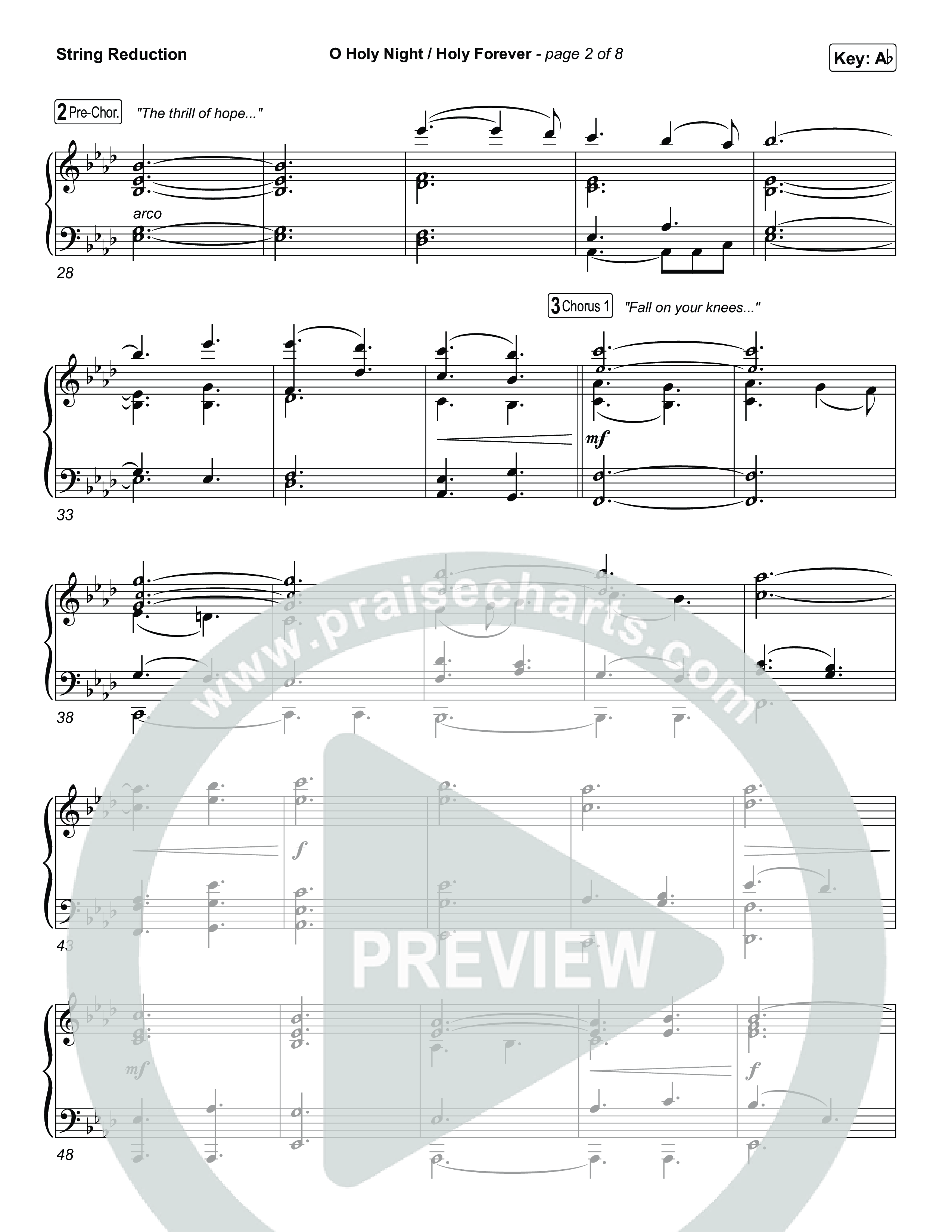 O Holy Night / Holy Forever String Reduction (Bethel Music / Garett & Kate)