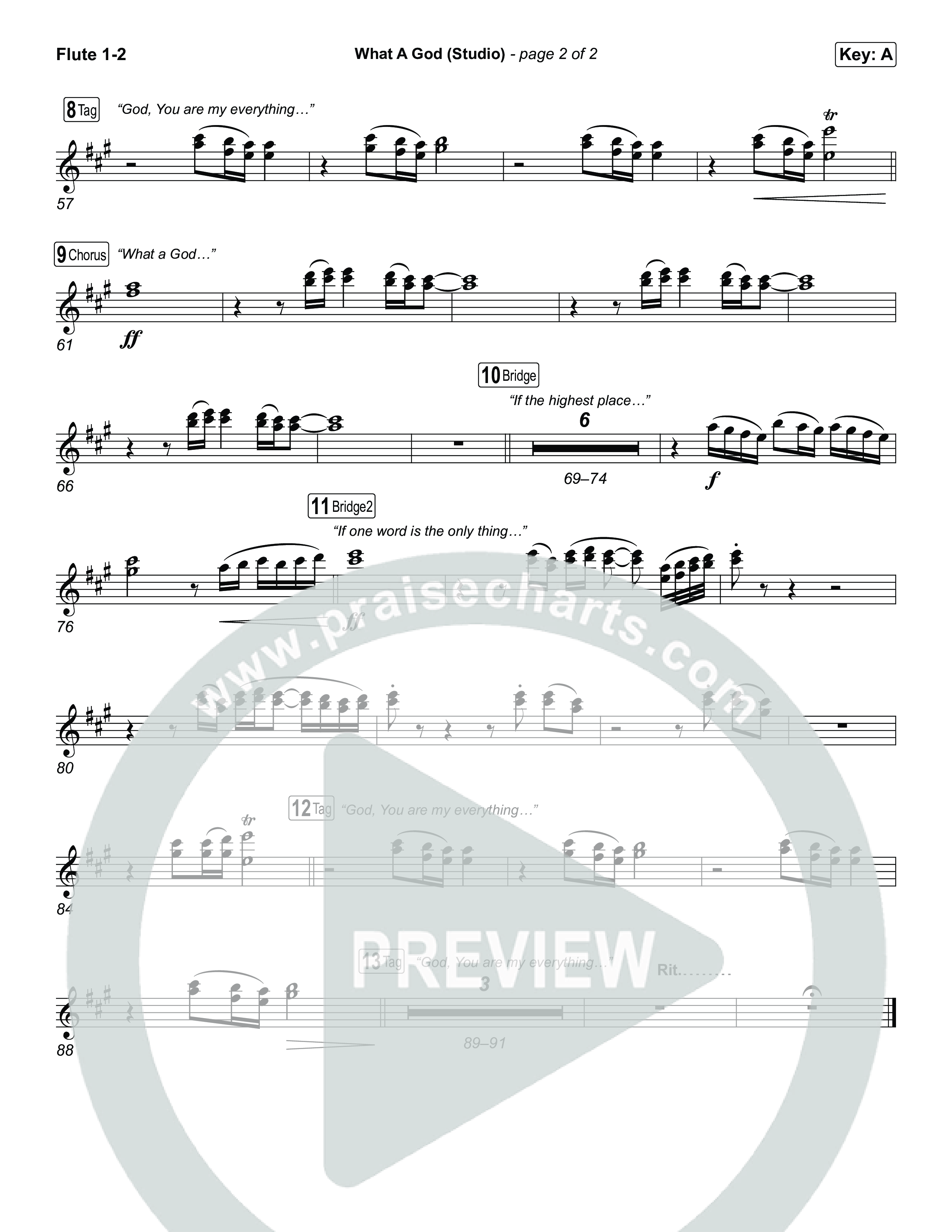 What A God (Studio) Flute 1,2 (SEU Worship / Chelsea Plank / Kenzie Walker / Roosevelt Stewart)