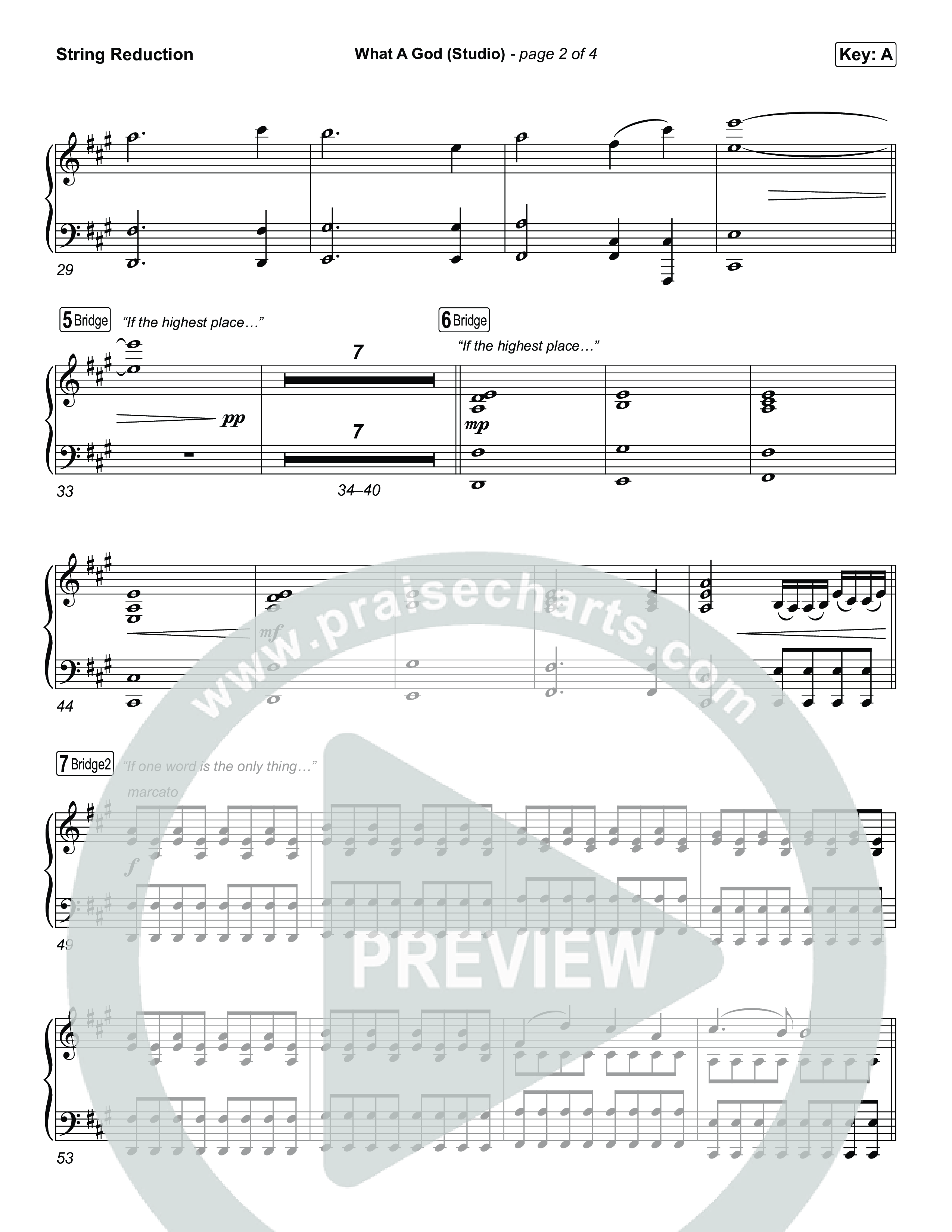 What A God (Studio) String Reduction (SEU Worship / Chelsea Plank / Kenzie Walker / Roosevelt Stewart)