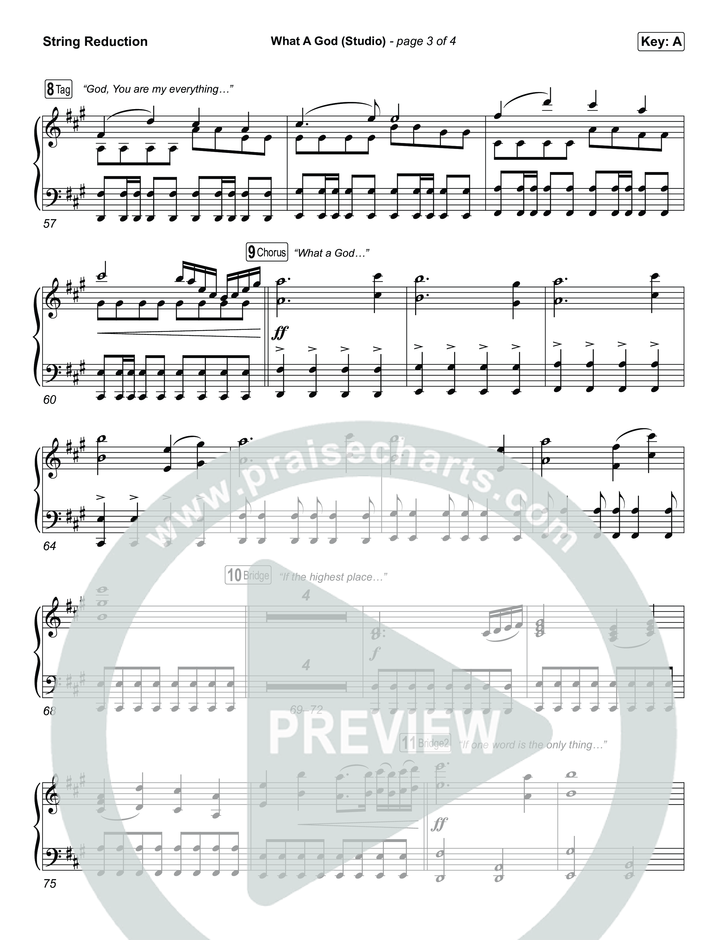 What A God (Studio) String Reduction (SEU Worship / Chelsea Plank / Kenzie Walker / Roosevelt Stewart)
