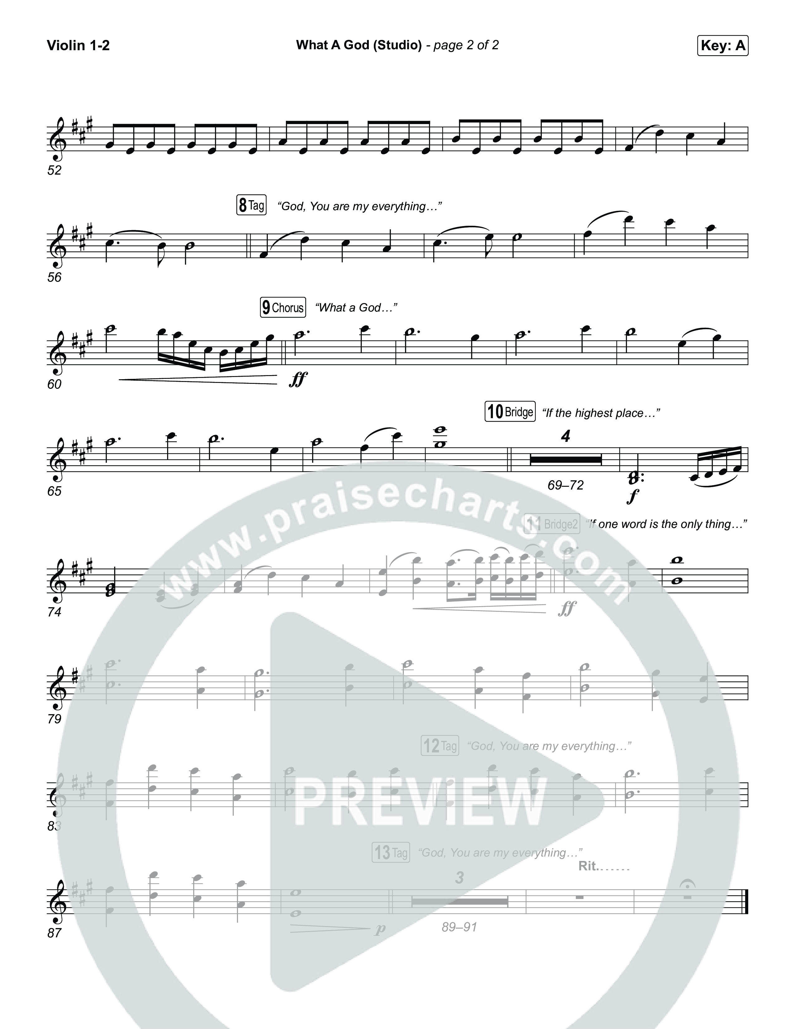 What A God (Studio) String Pack (SEU Worship / Chelsea Plank / Kenzie Walker / Roosevelt Stewart)