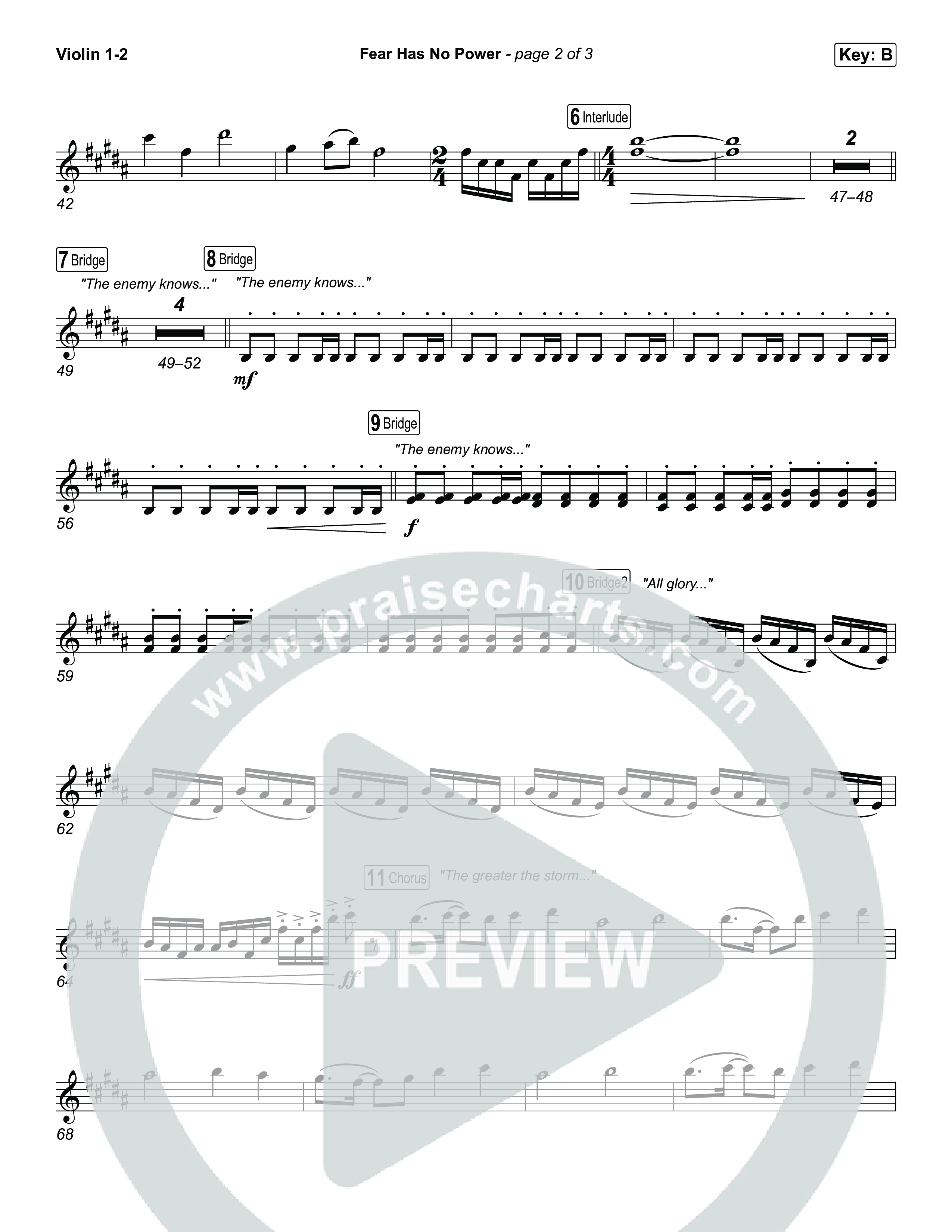 Fear Has No Power String Pack (Phil Wickham)