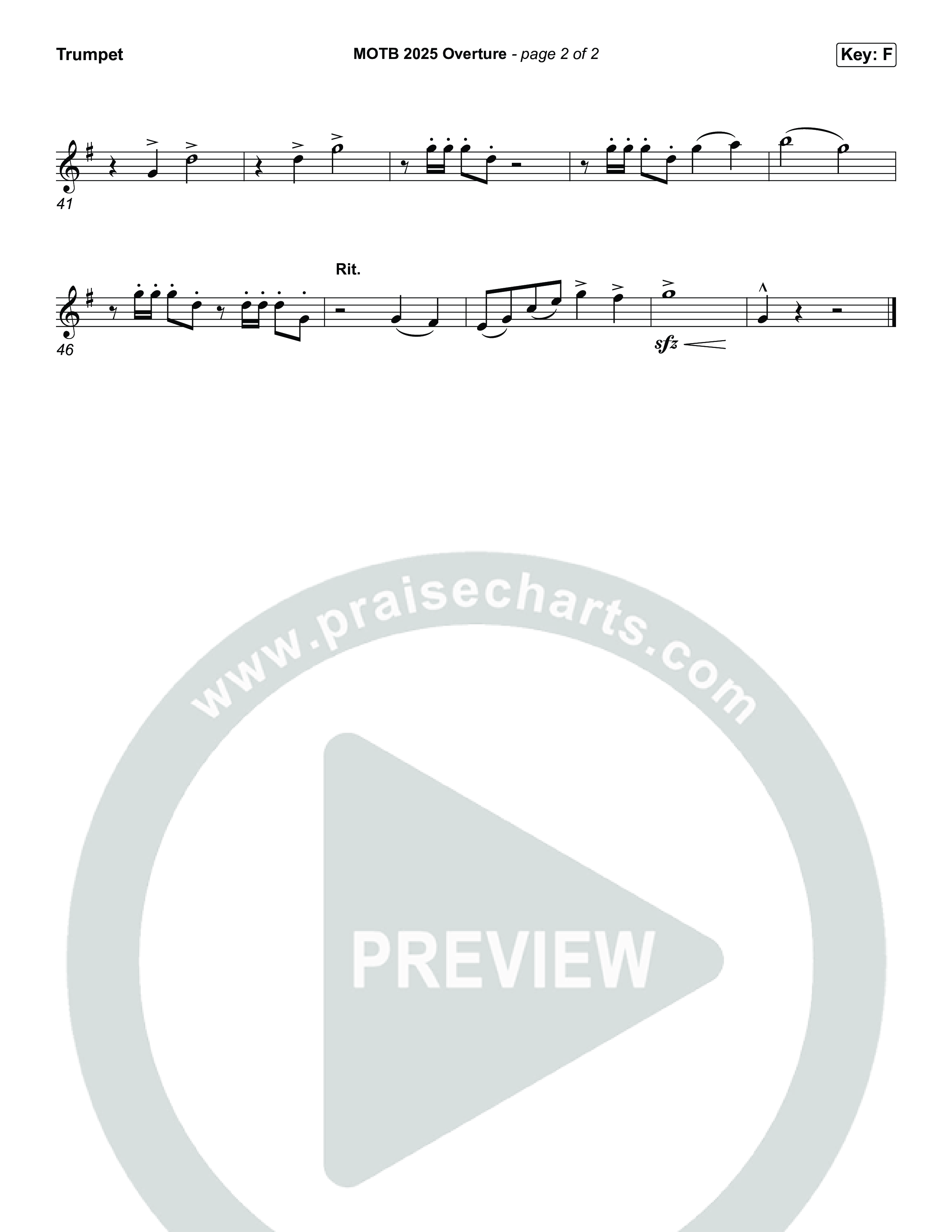 Overture Brass Pack (Museum Of The Bible / Arr. Phillip Keveren)
