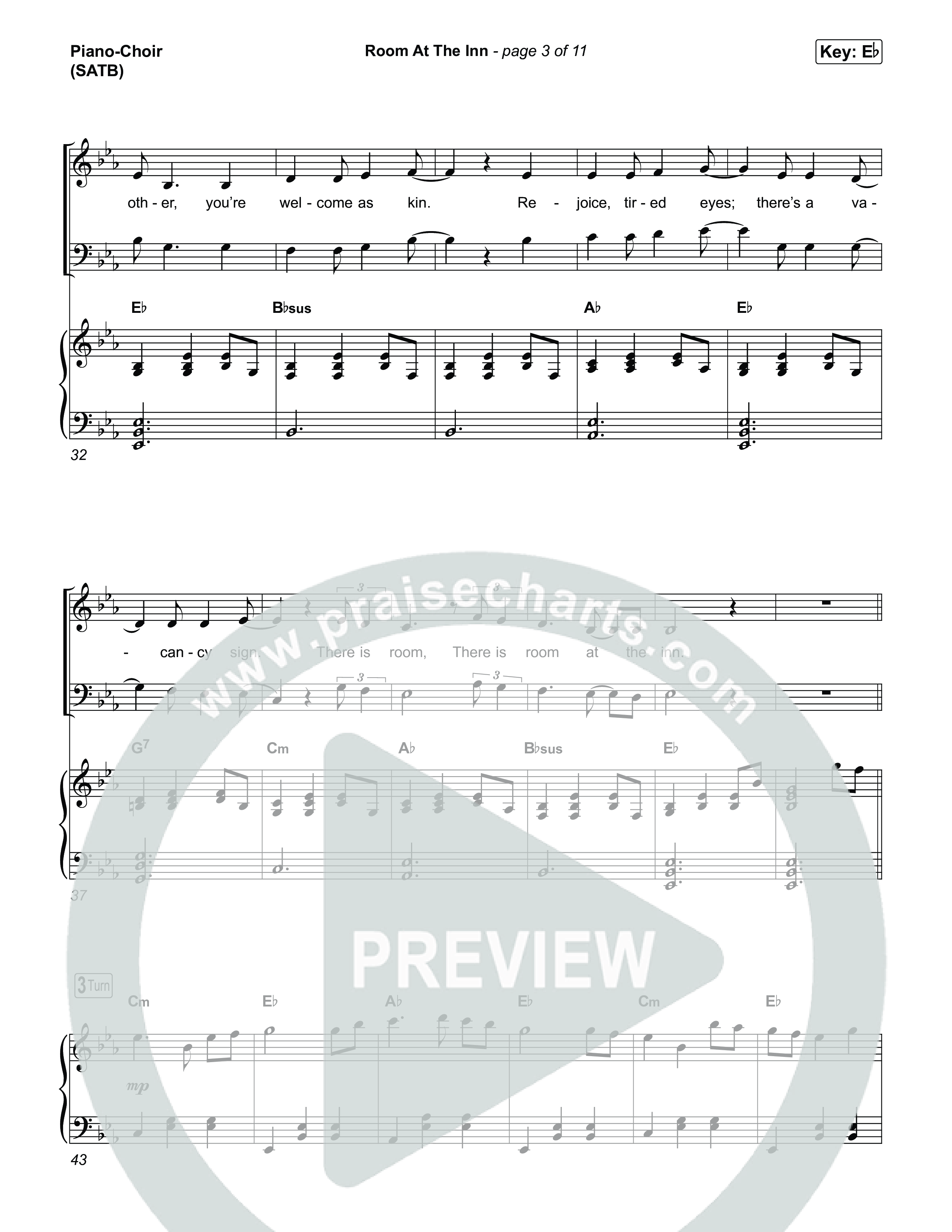 Room At The Inn Piano/Vocal Pack (Rend Collective / Chris Renzema)