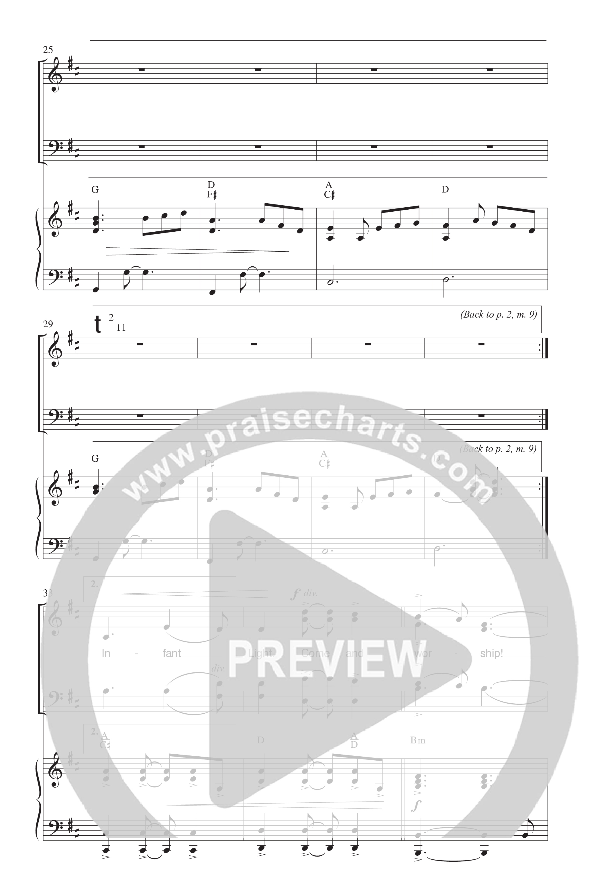 Angels From The Realms Of Glory (Come And Worship) Anthem (SATB/Piano) (Word Music Choral / Arr. Gary Rhodes / Orch. Tim Cates)