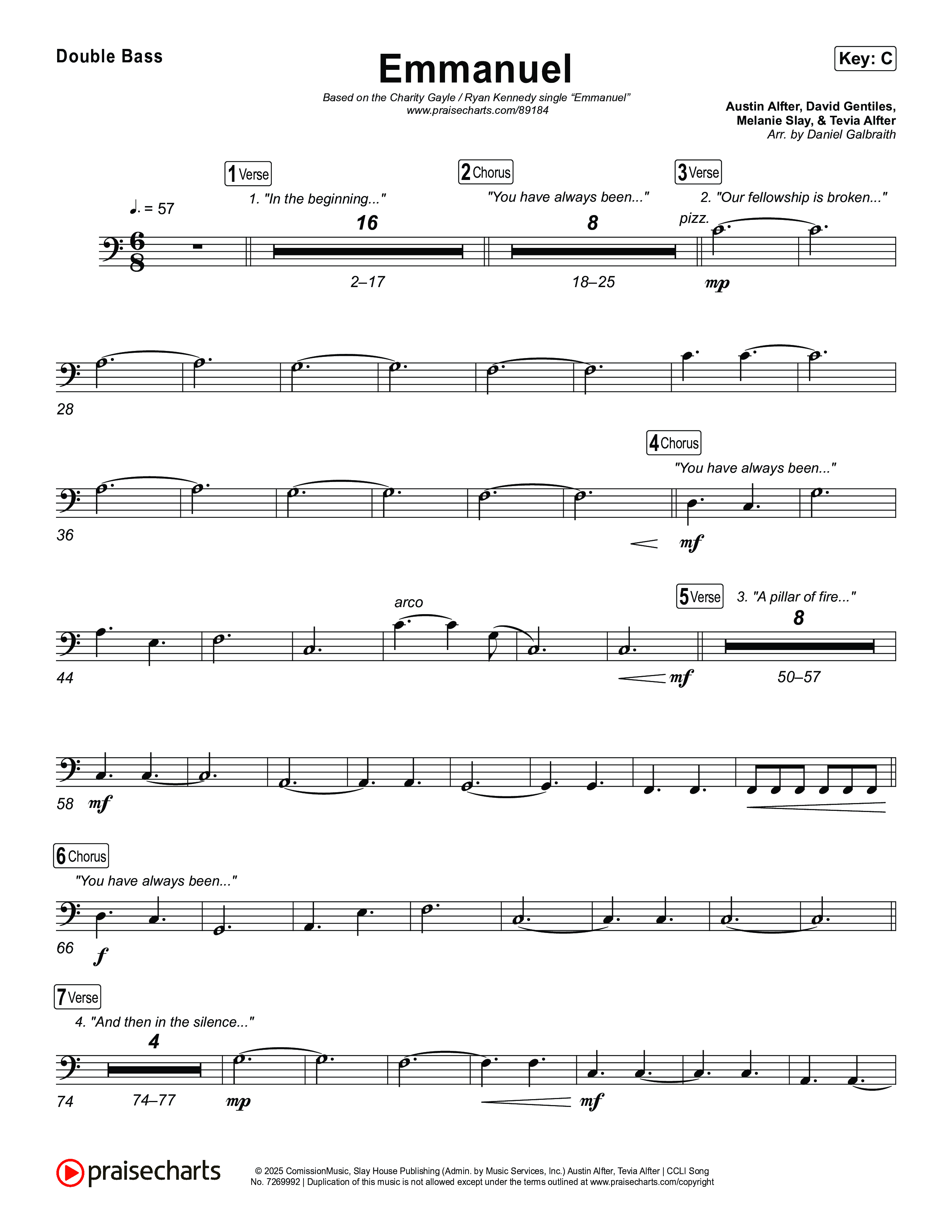 Emmanuel String Bass (Charity Gayle / Ryan Kennedy)