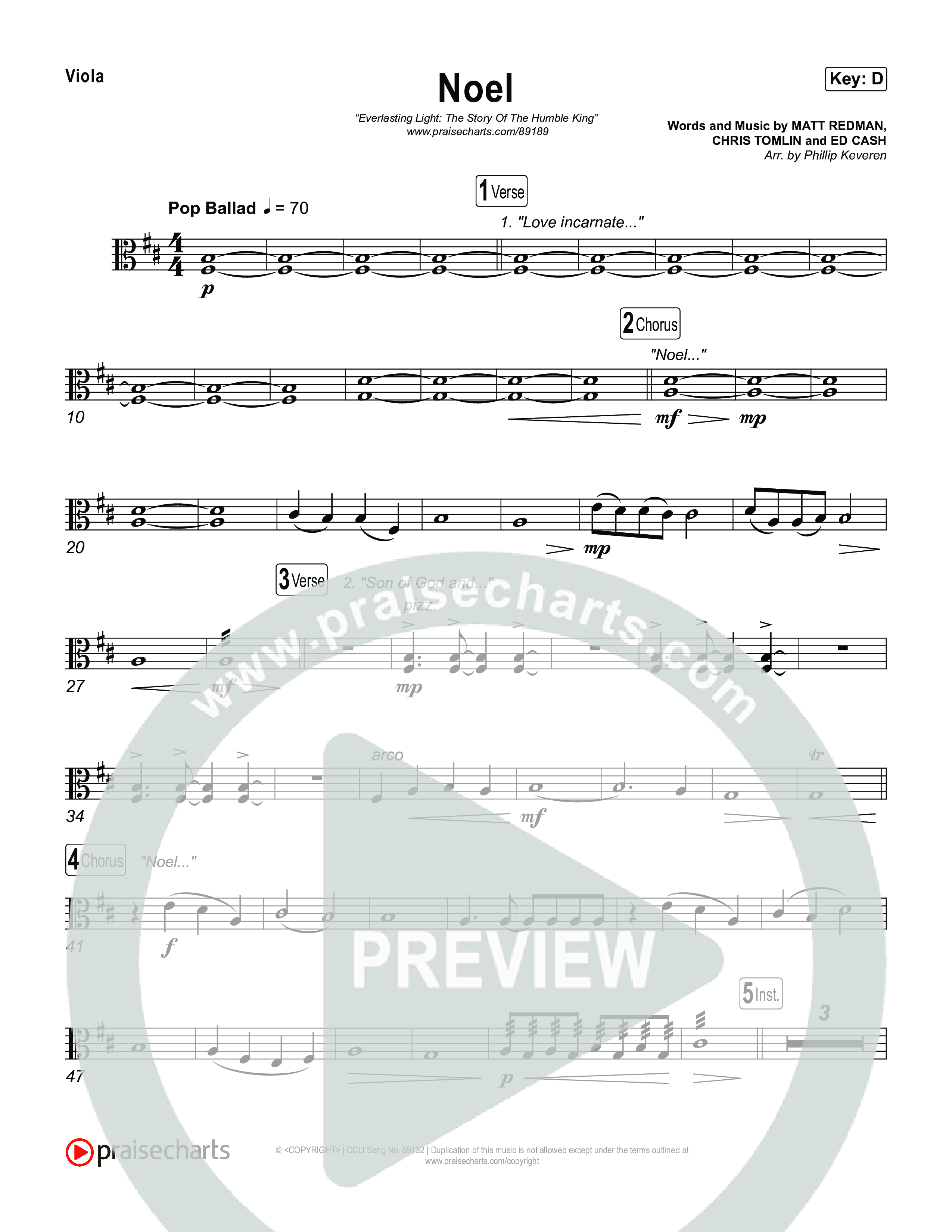 Noel Viola (Museum Of The Bible / Arr. Phillip Keveren)