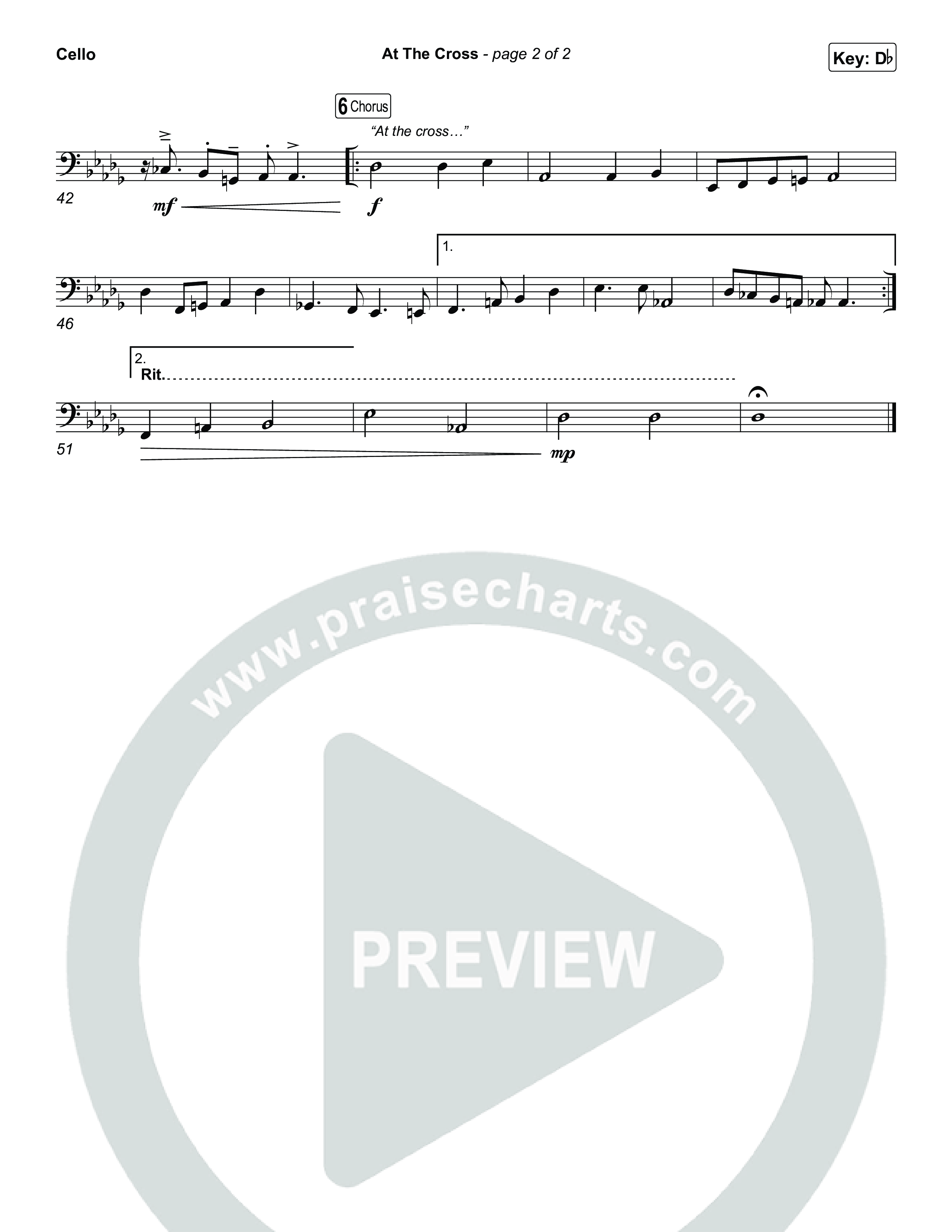 At The Cross Cello (CeCe Winans)