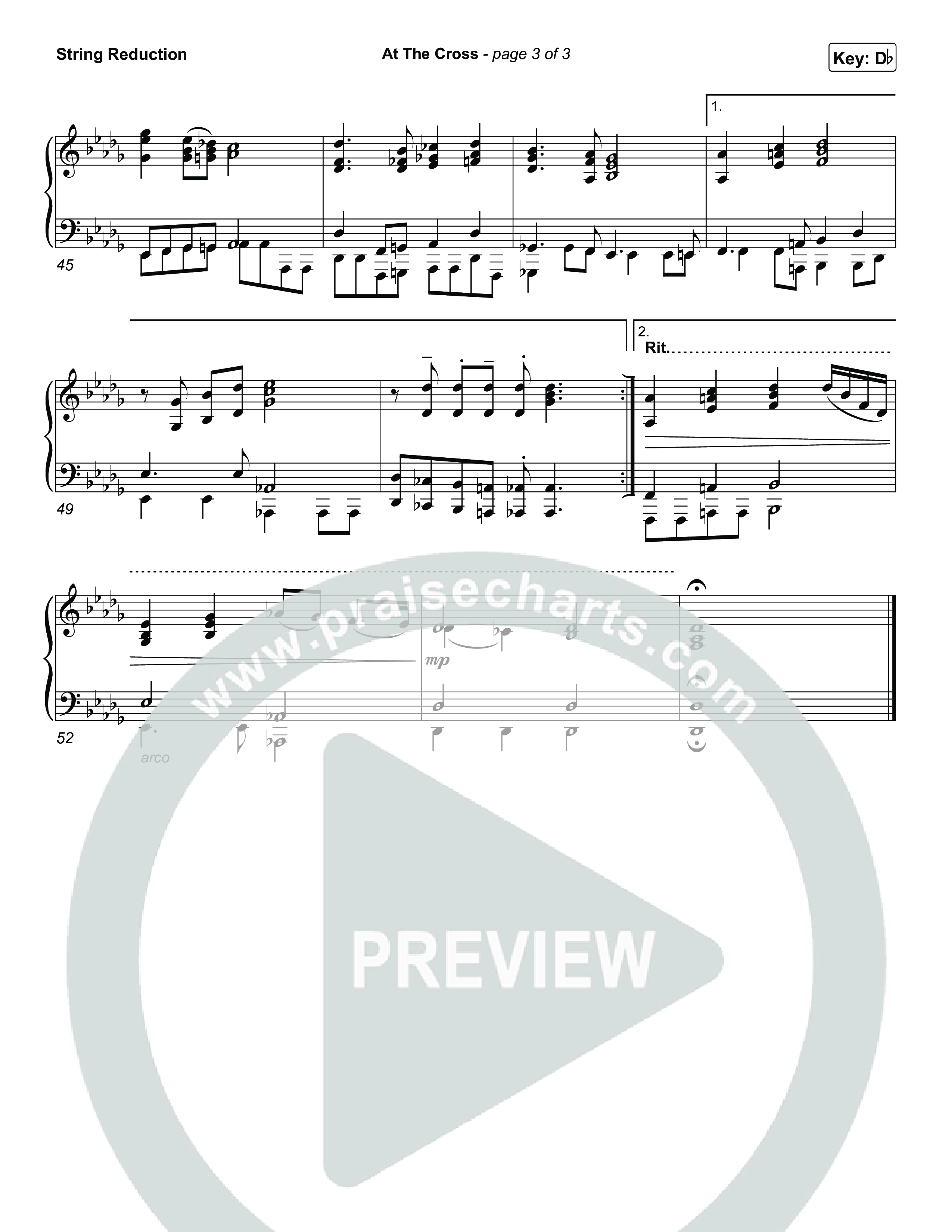 At The Cross String Reduction (CeCe Winans)