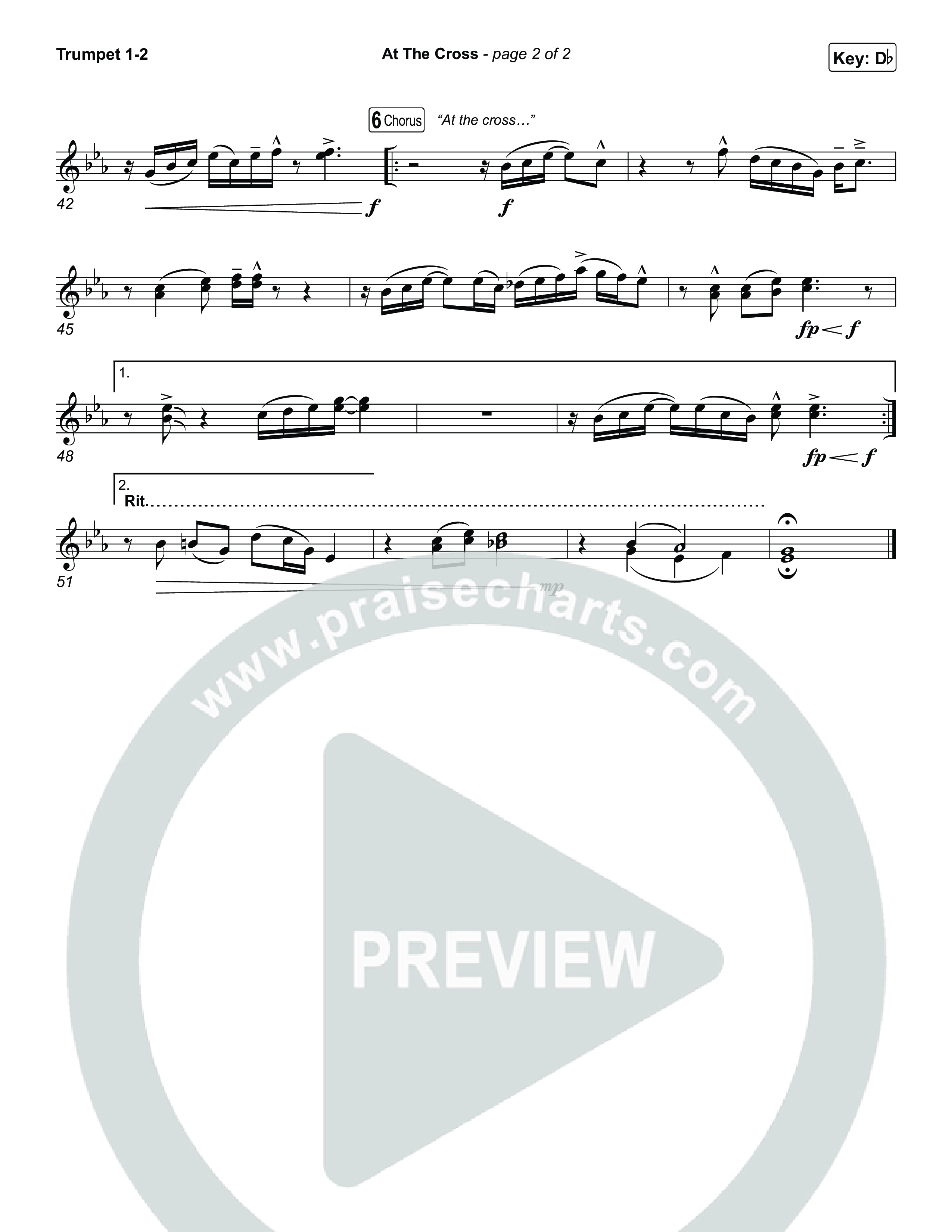At The Cross Trumpet 1,2 (CeCe Winans)