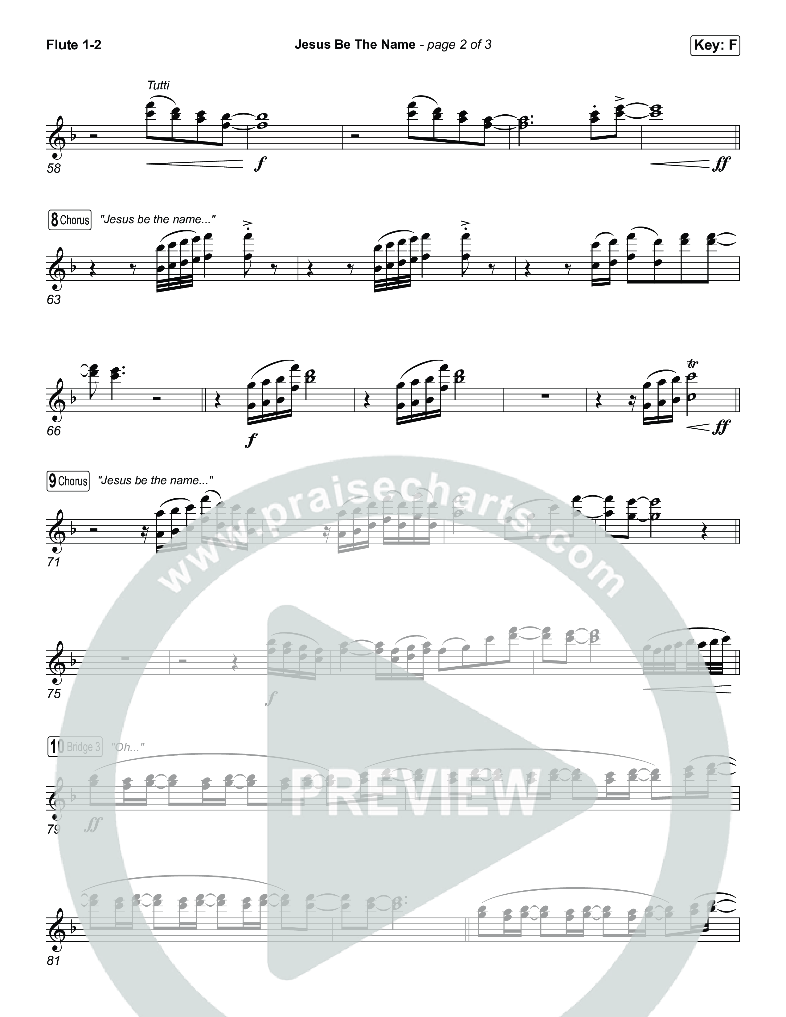 Jesus Be The Name (Unison/2-Part) Wind Pack (Elevation Worship / Arr. Luke Gambill)