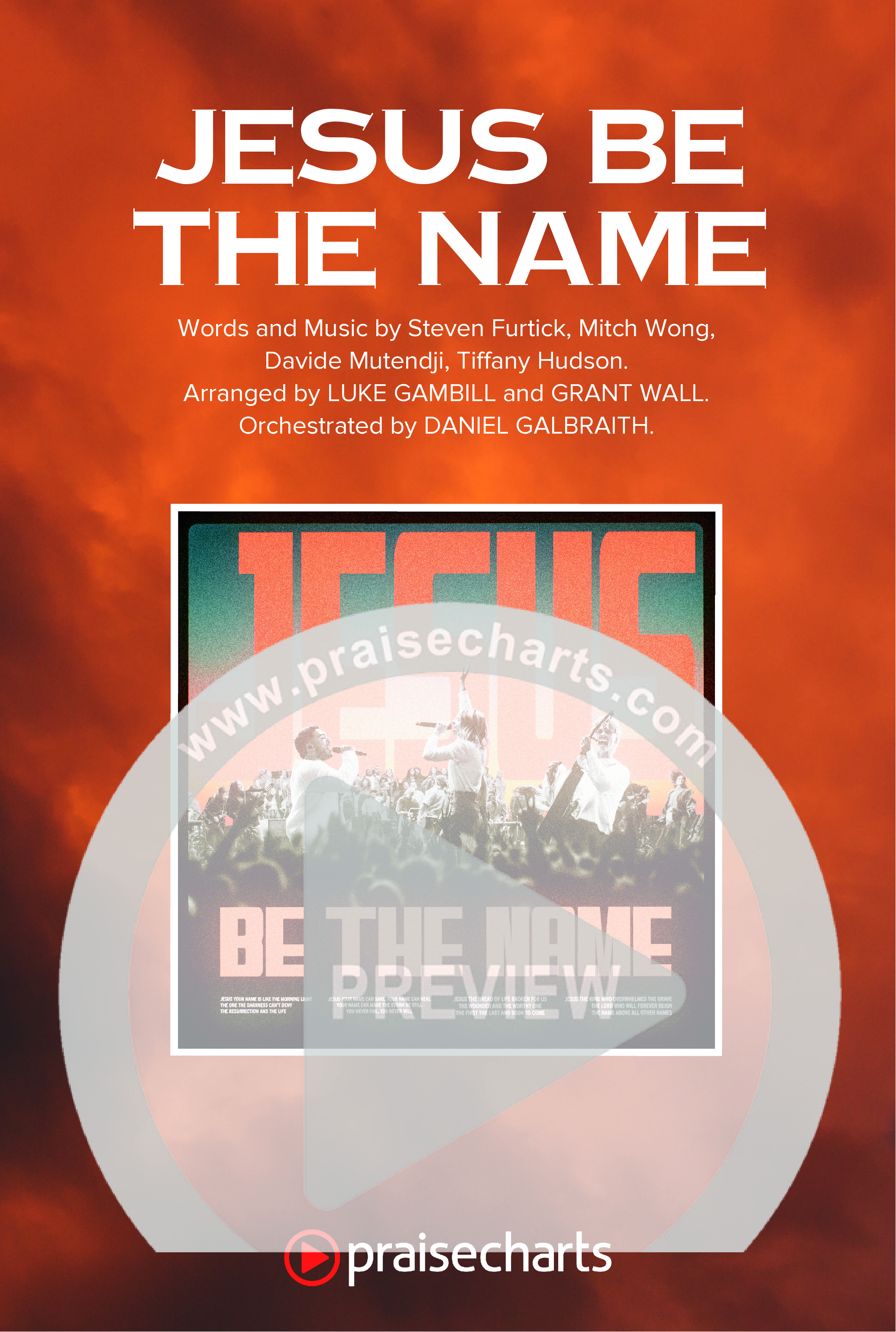 Jesus Be The Name (Unison/2-Part) Octavo Cover Sheet (Elevation Worship / Arr. Luke Gambill)