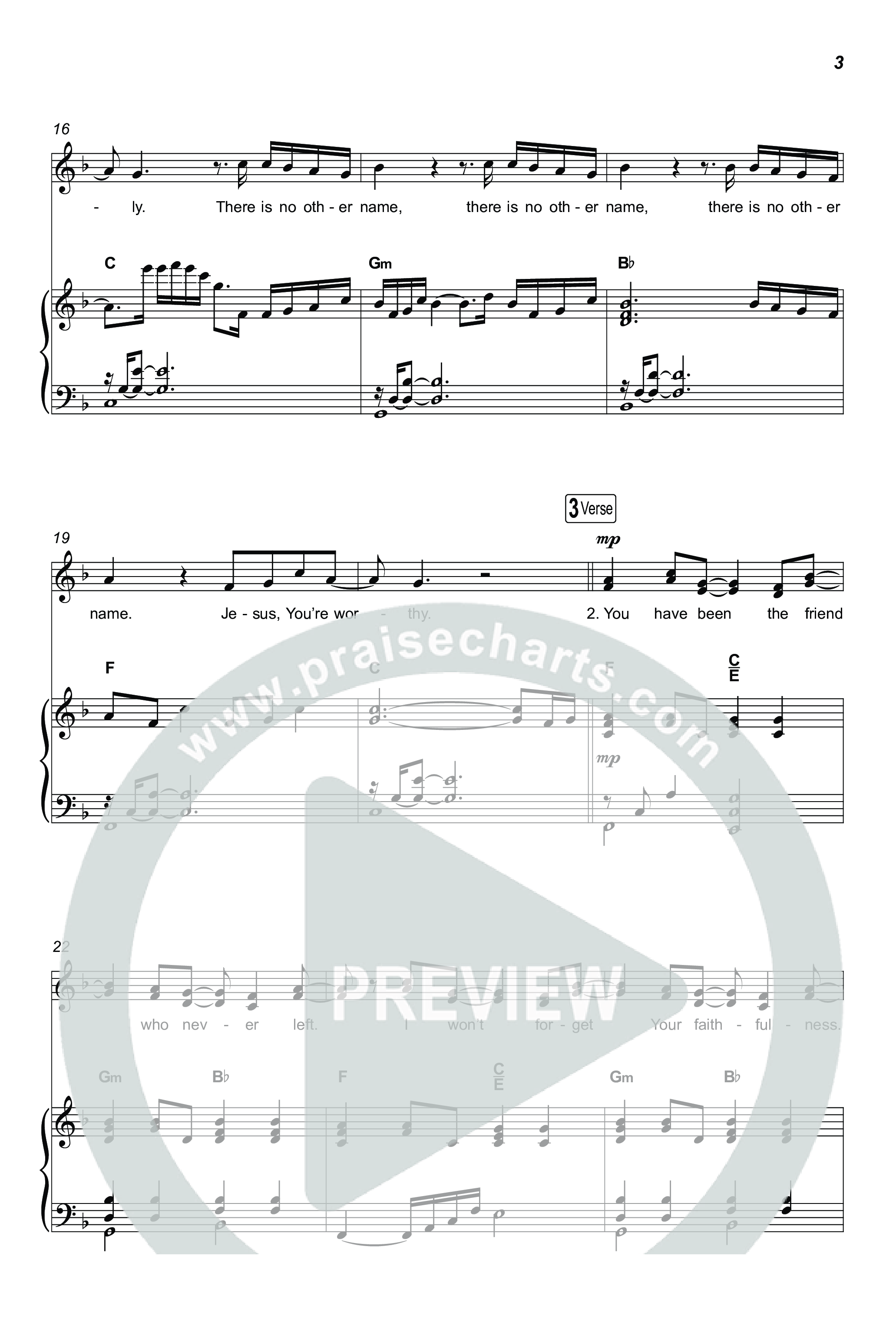 Jesus Be The Name (Unison/2-Part) Octavo (Uni/2-Part & Pno) (Elevation Worship / Arr. Luke Gambill)