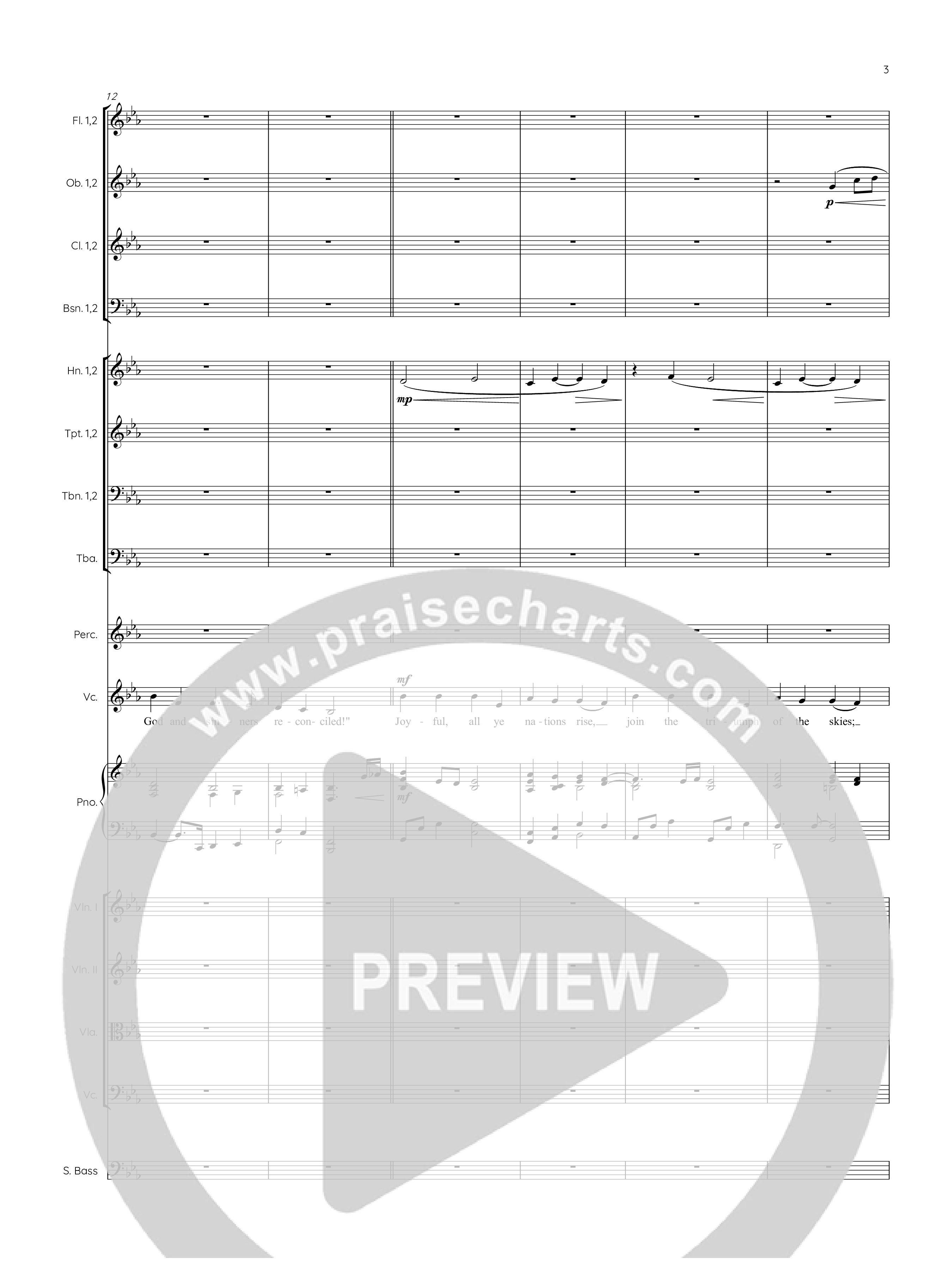 Hark The Herald Angels Sing Orchestration (Rick Barnes)