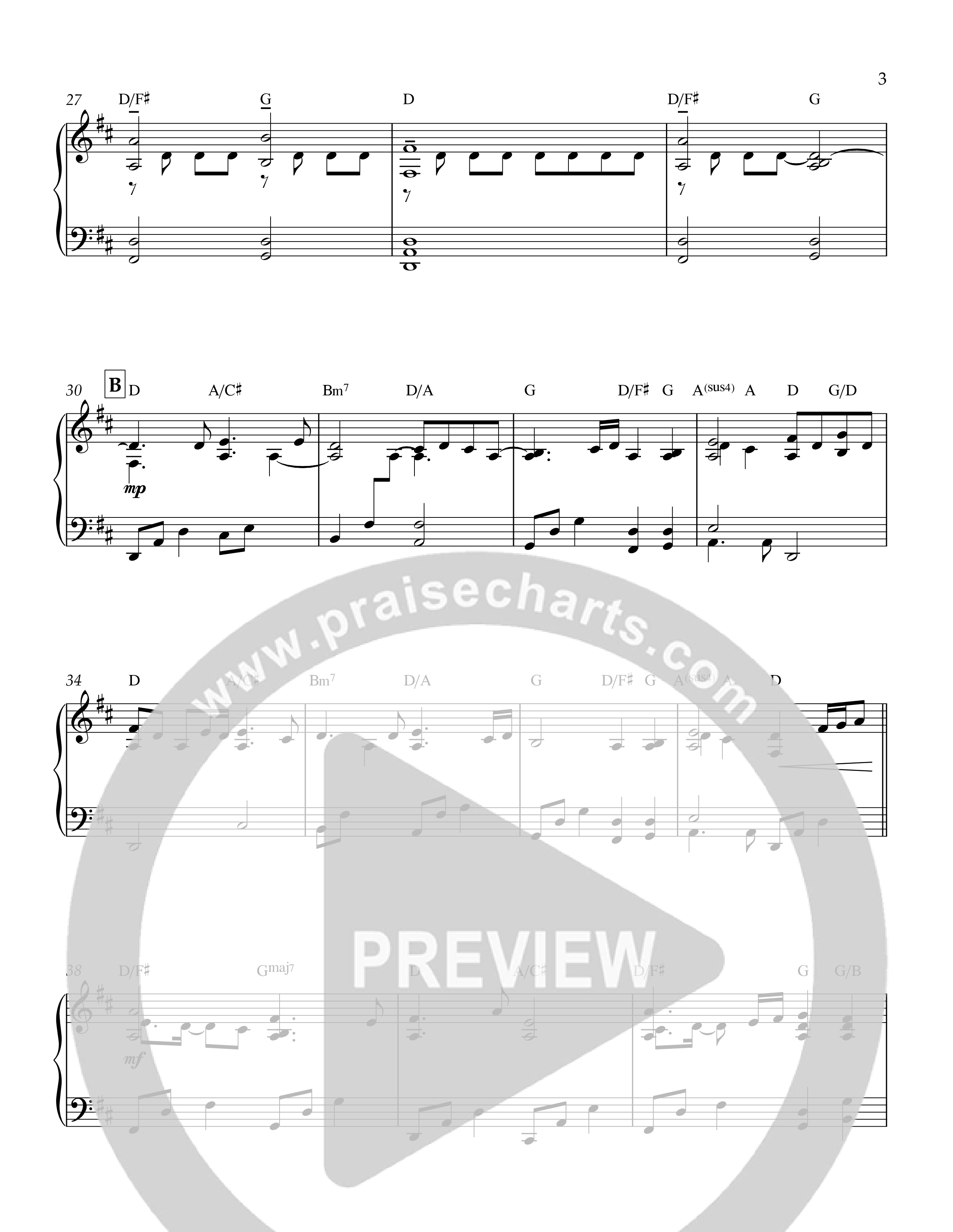 Nothing But The Blood Piano Sheet (Rick Barnes)