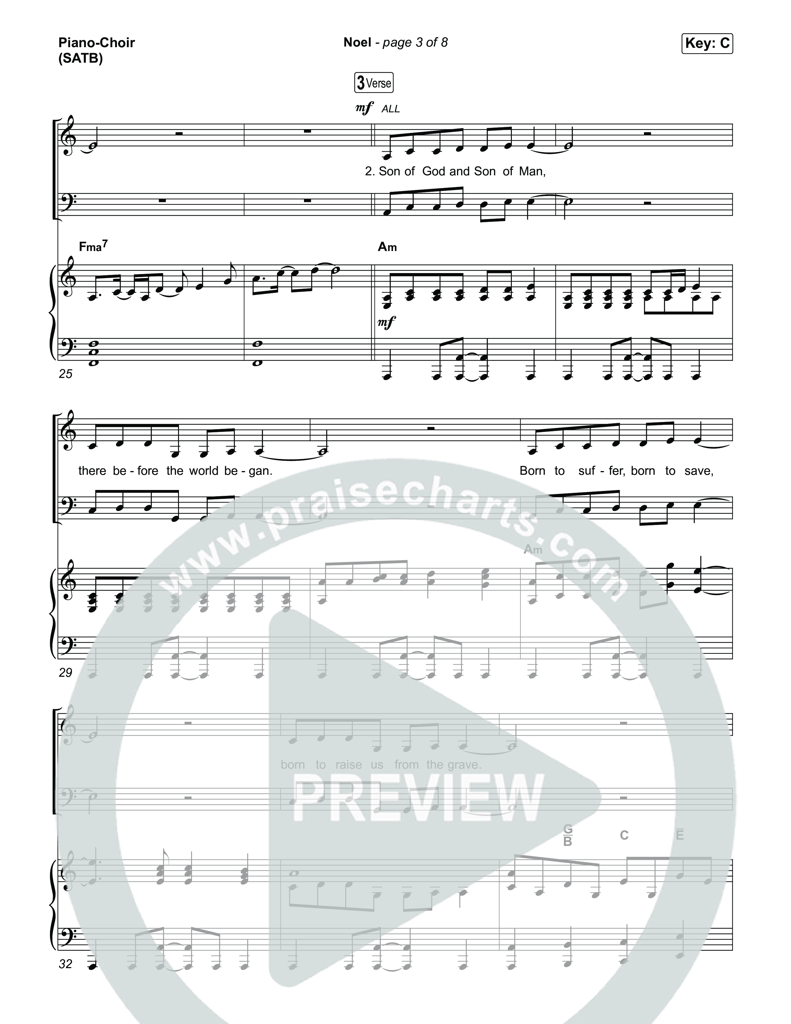 Noel Piano/Vocal Pack (Chris Tomlin / Franni Rae / Ashlyn Tomlin / Madison Tomlin)