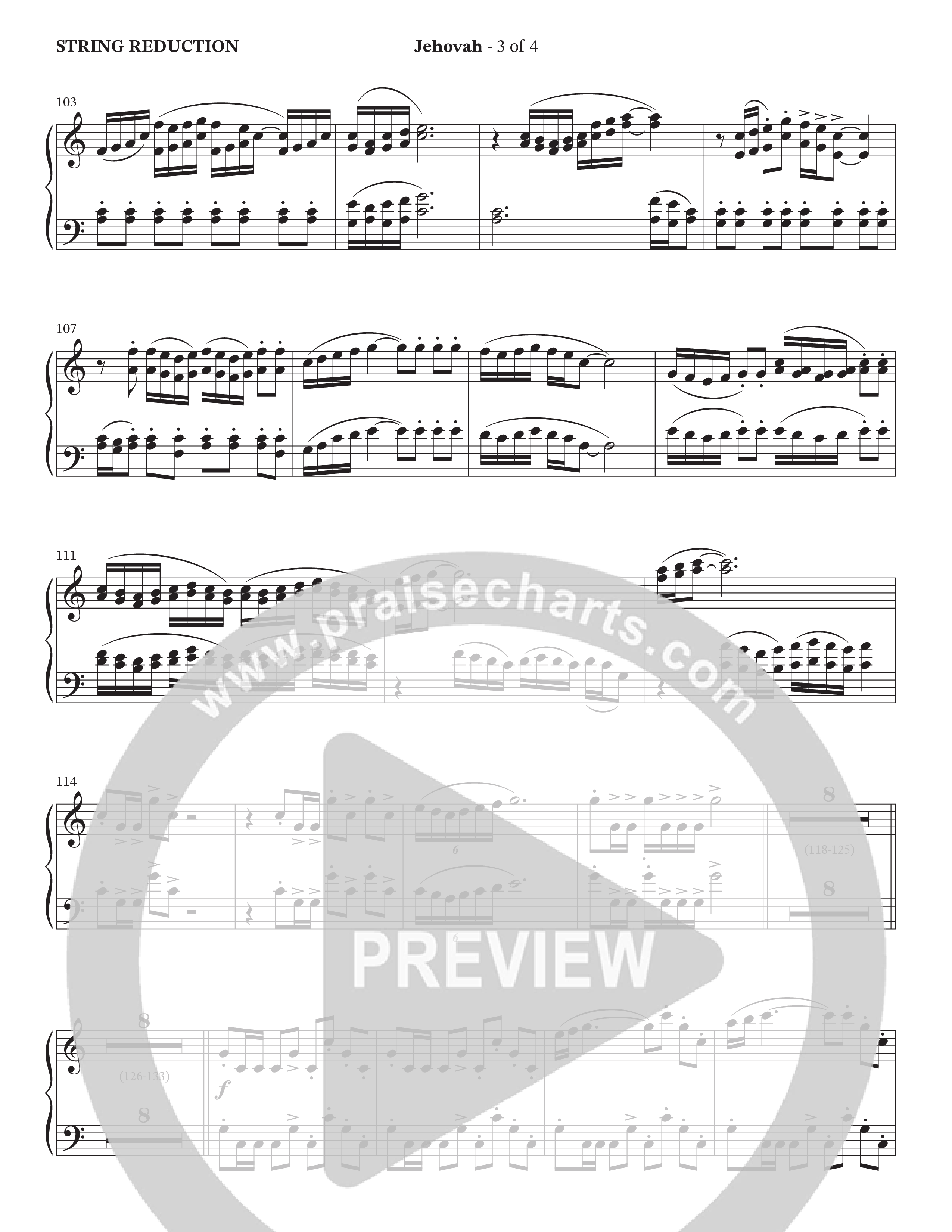 Jehovah (Choral Anthem SATB) String Reduction (StowTown Worship / Durell Comedy)