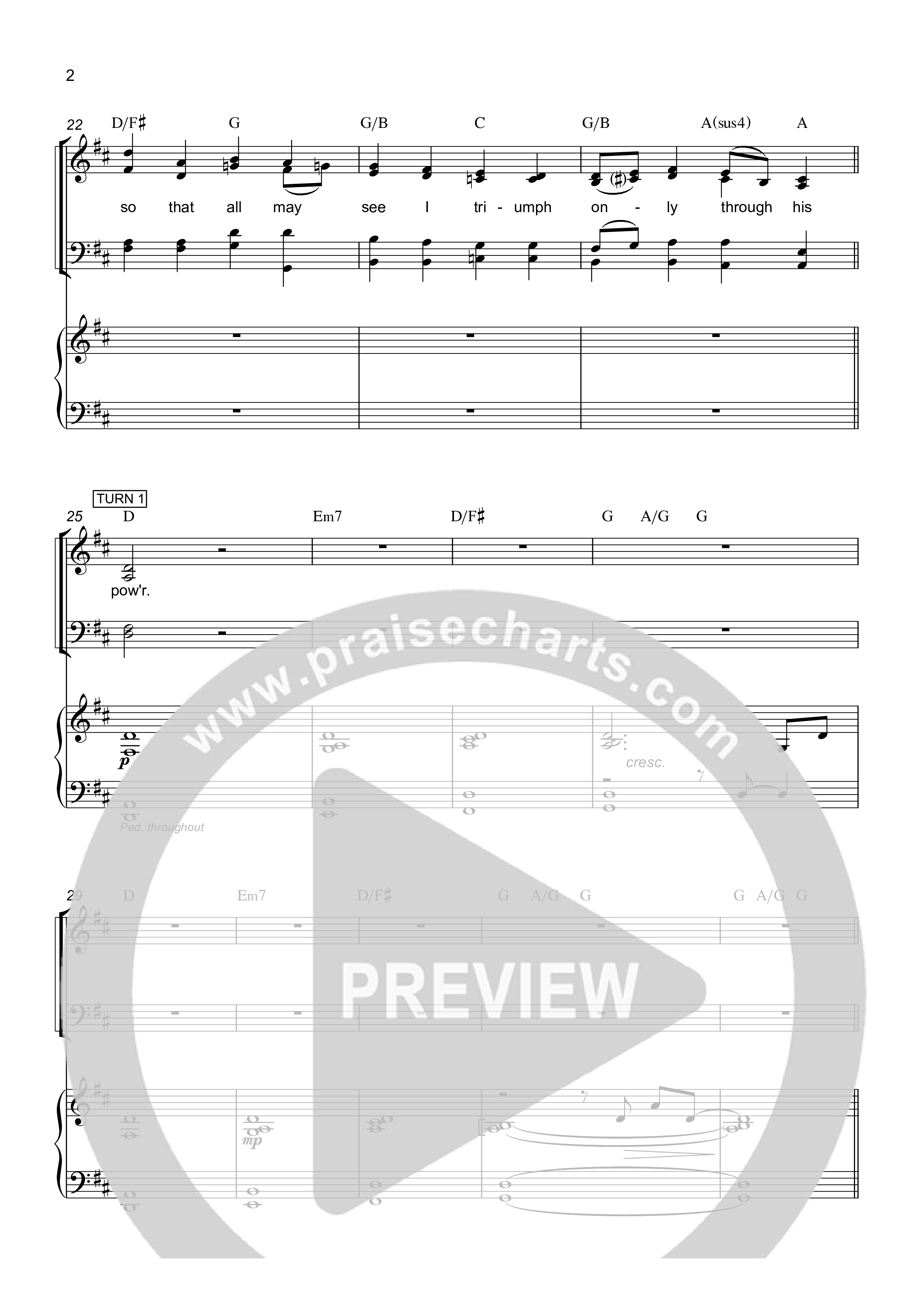 May The Mind Of Christ My Savior Piano/Vocal (SATB) (Rick Barnes)