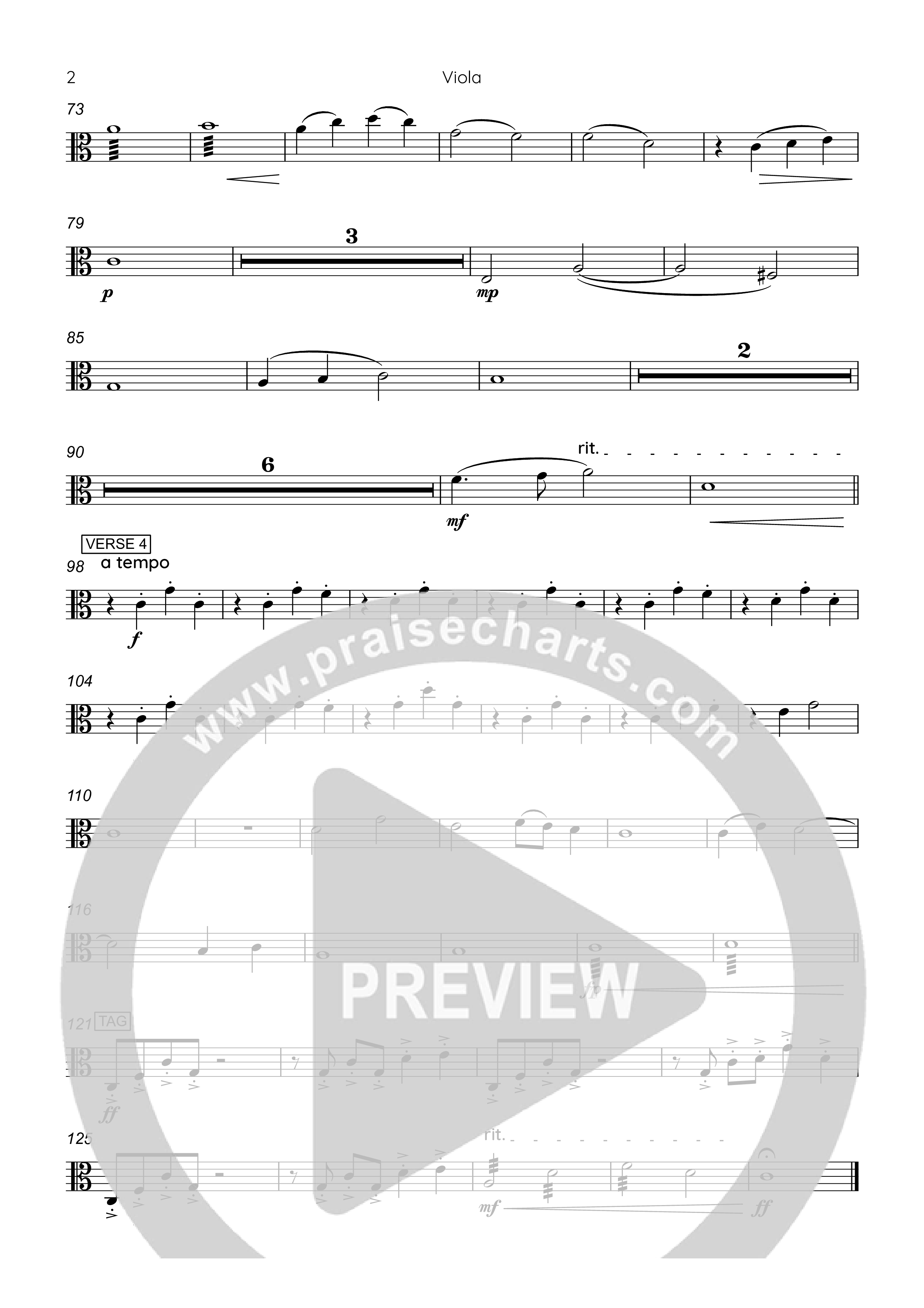 A Mighty Fortress Viola (Rick Barnes)