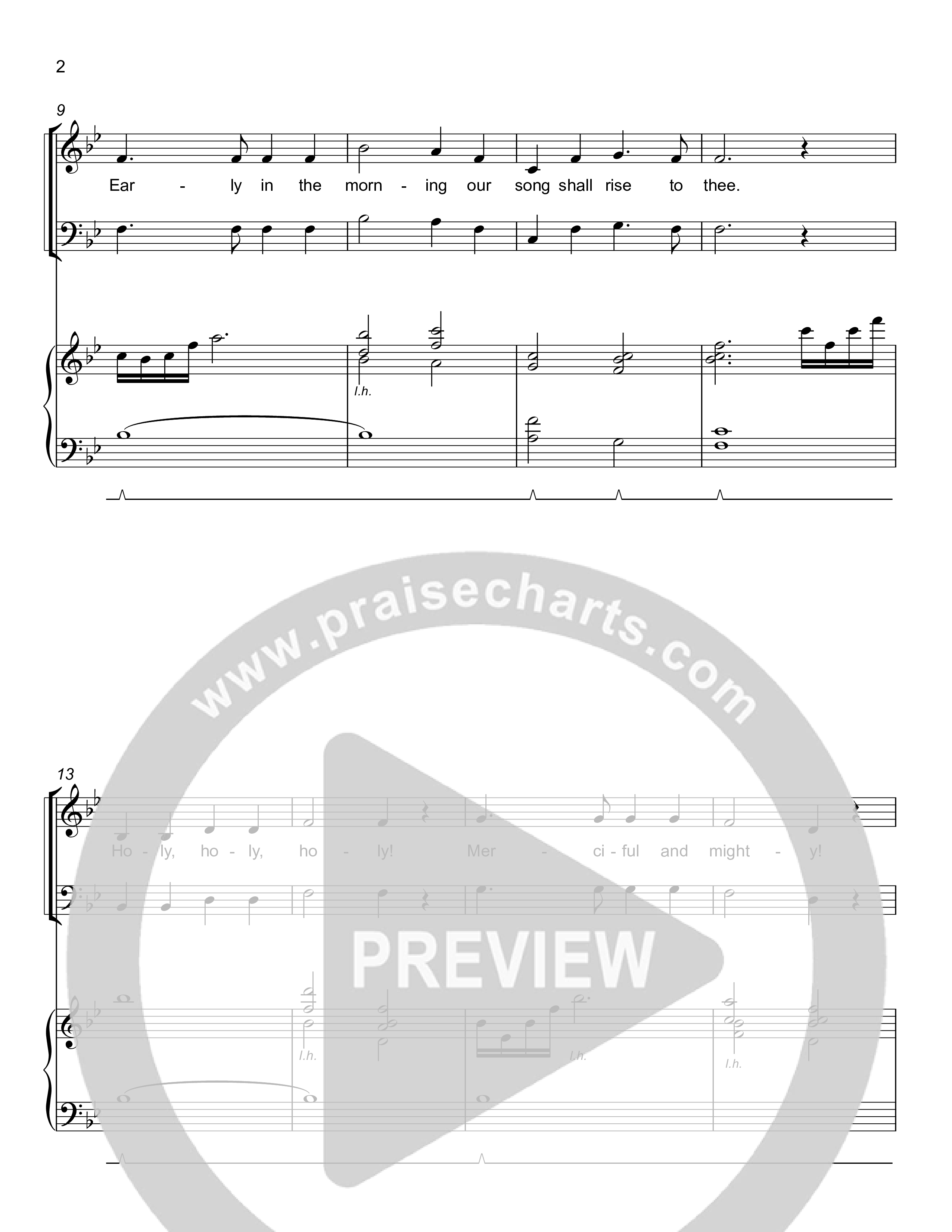 Holy Holy Holy Piano/Vocal Pack (Rick Barnes)