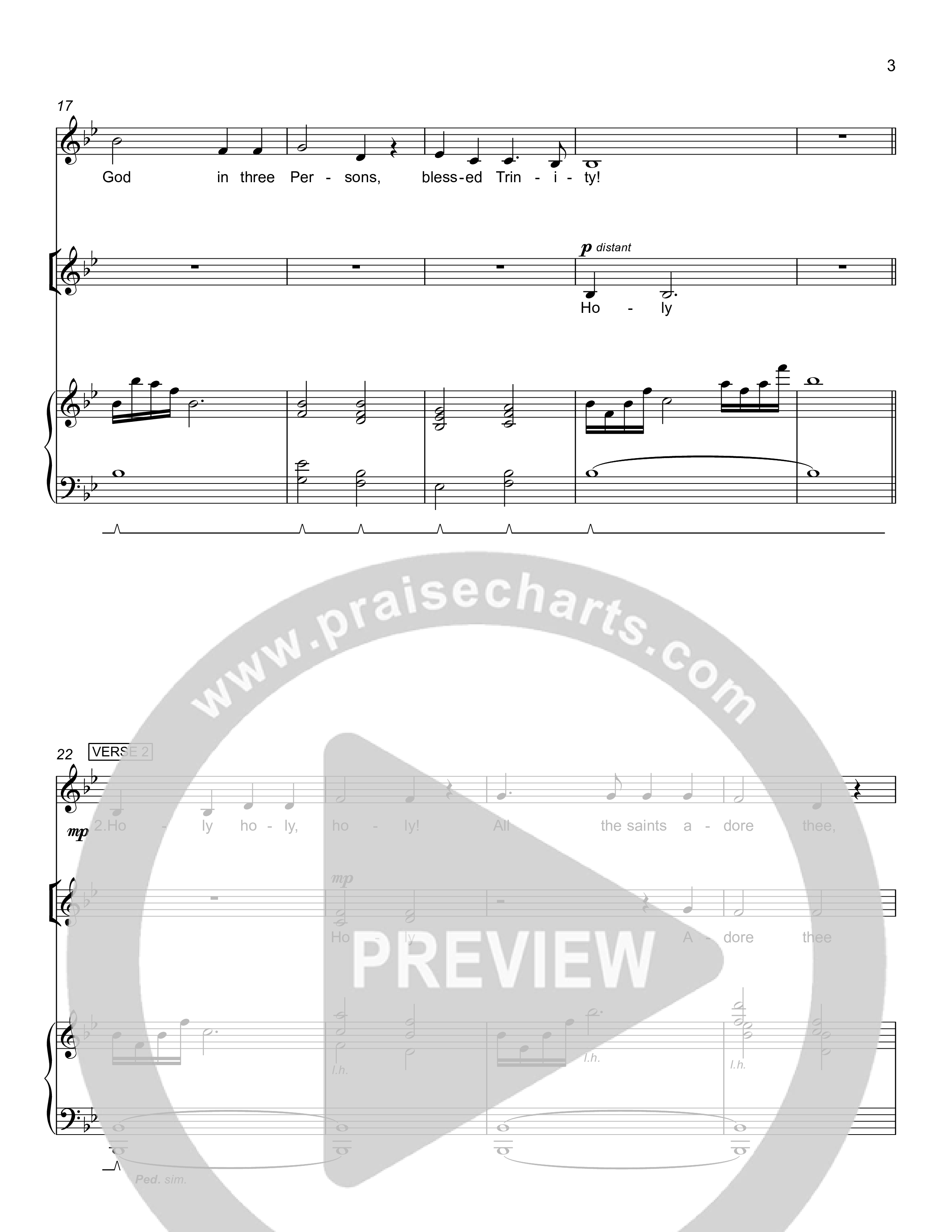 Holy Holy Holy Rhythm/Vocal (Rick Barnes)