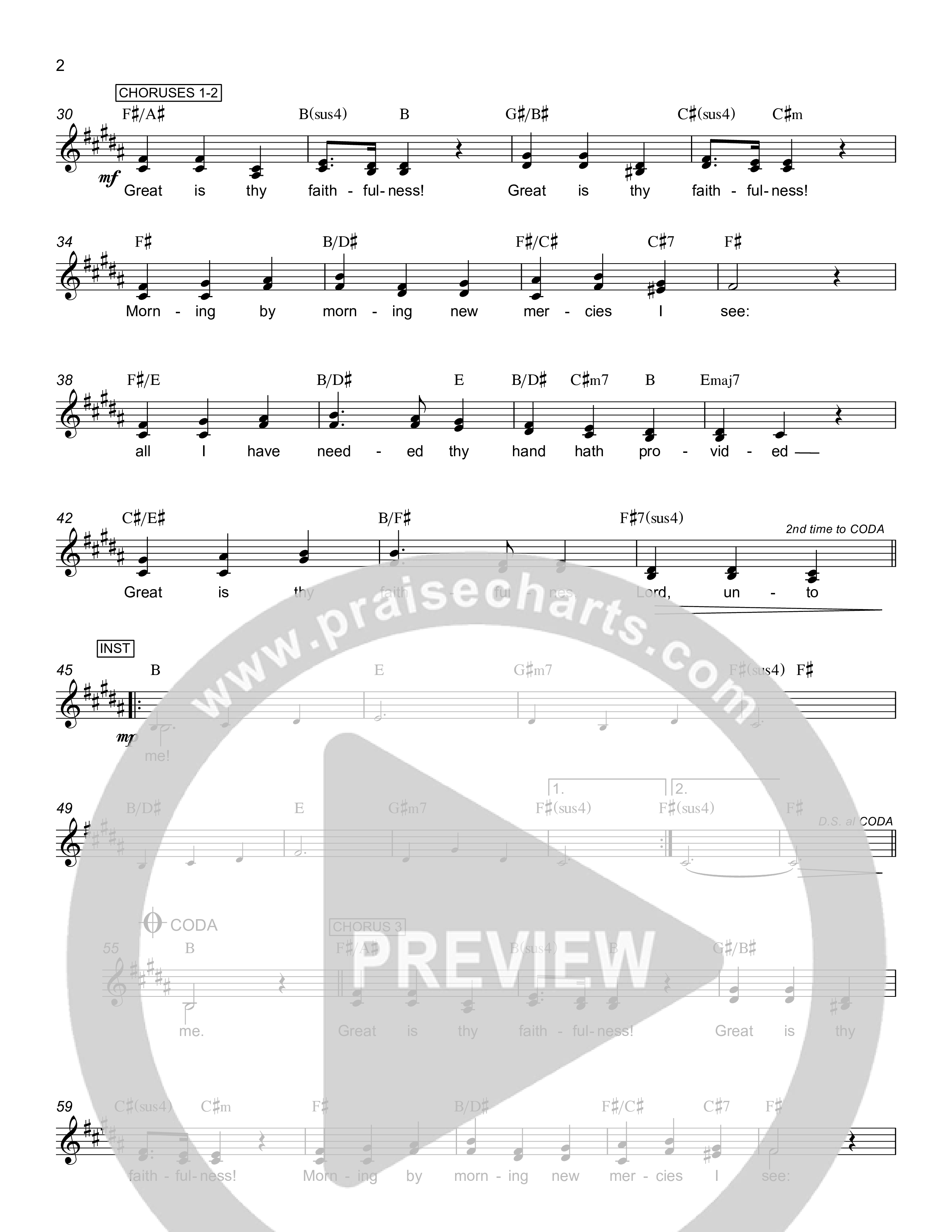 Great Is Thy Faithfulness Piano/Vocal Pack (Rick Barnes)