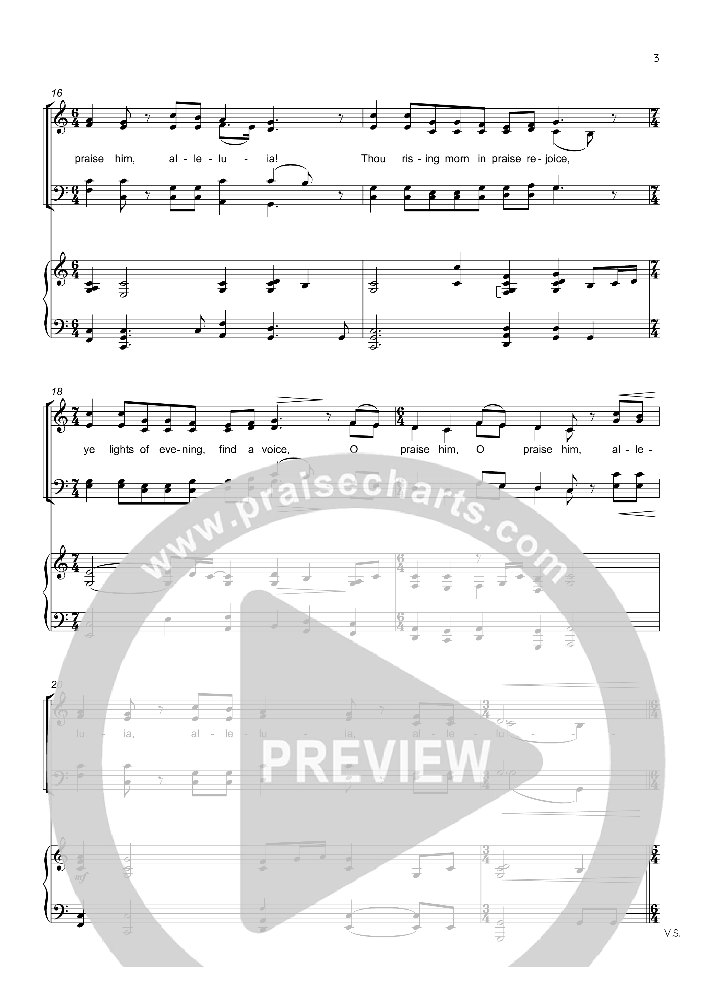 All Creatures Of Our God And King Piano/Vocal Pack (Rick Barnes)