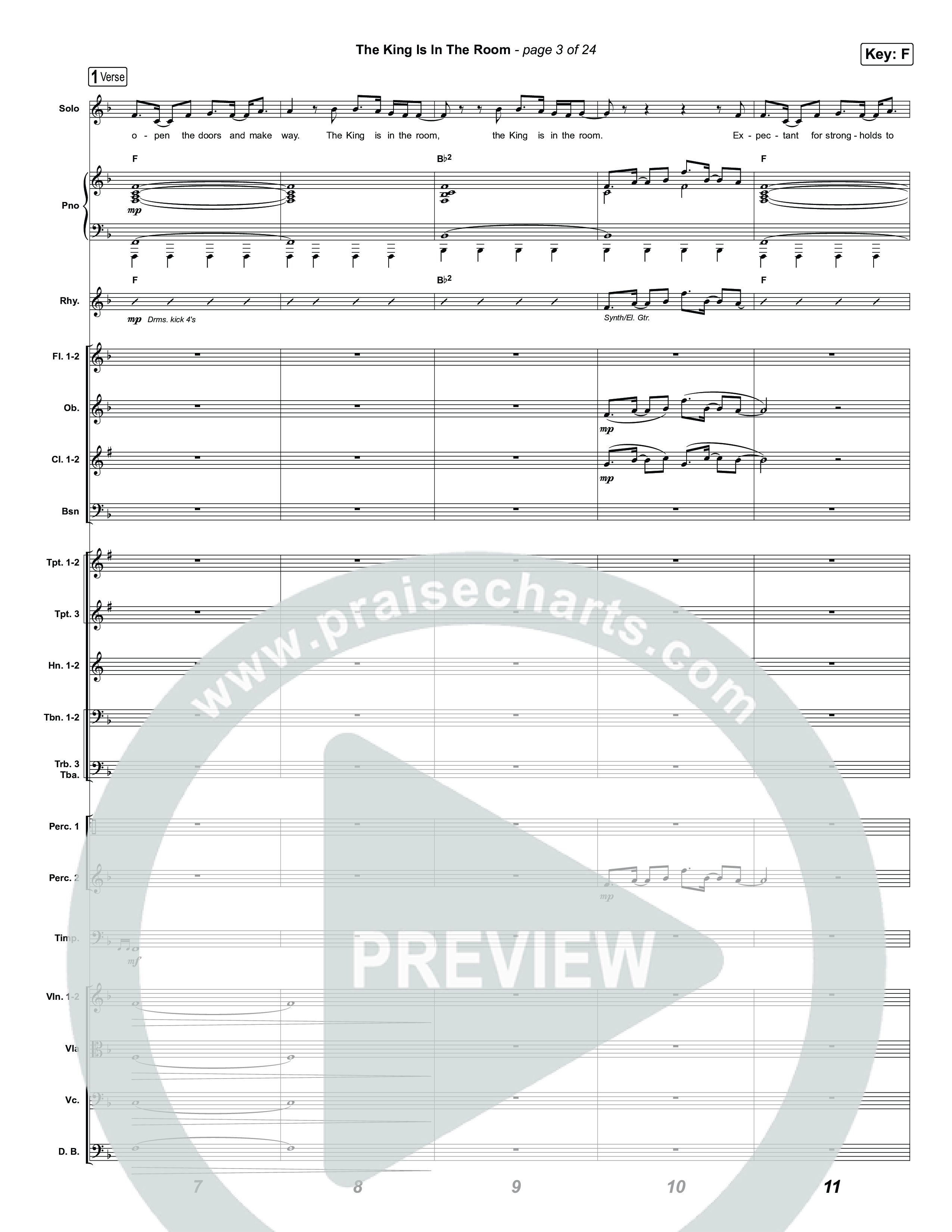 Tribute To The King (8 Song Choral Collection) Song 1 (Orchestration) (Travis Cottrell)