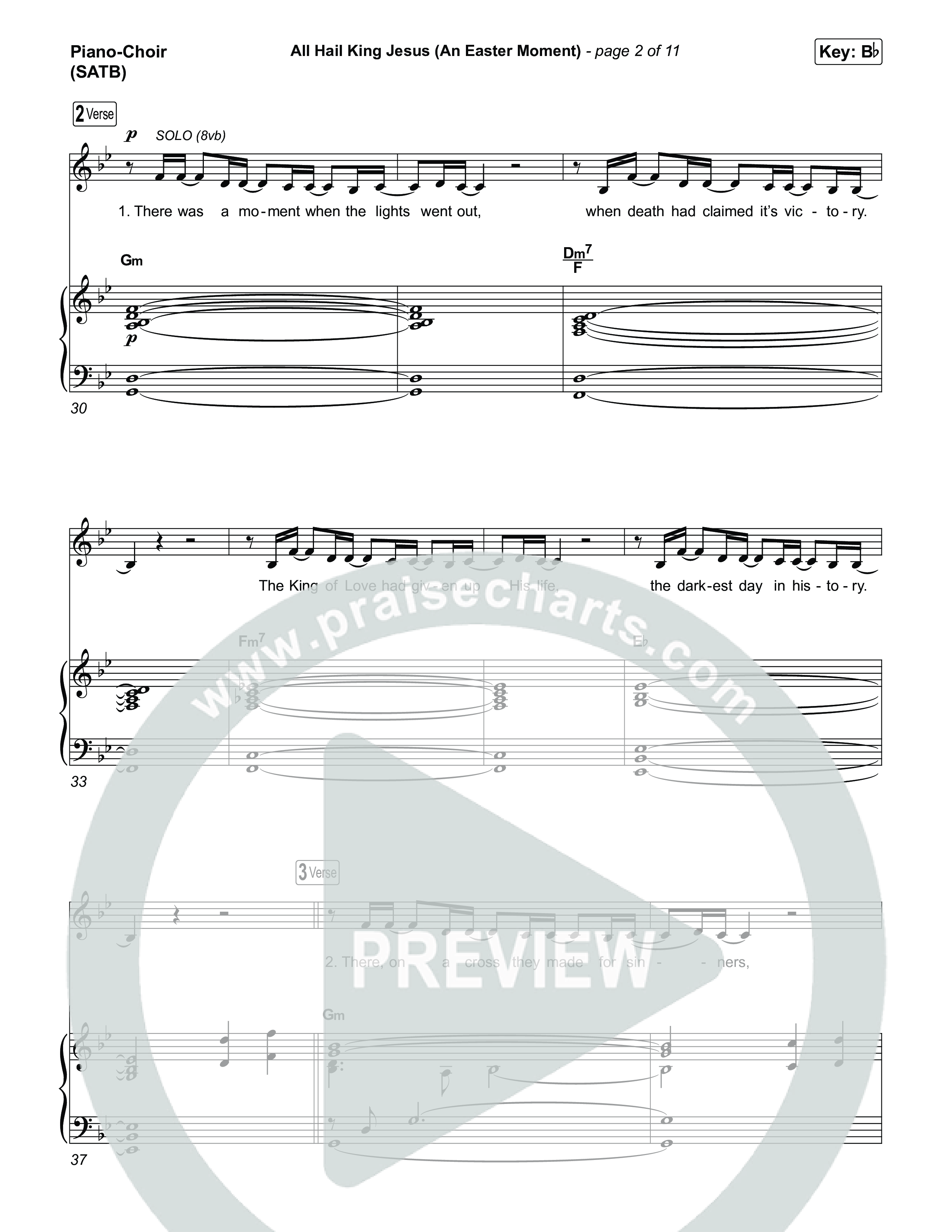 Tribute To The King (8 Song Choral Collection) Song 2 (Piano SATB) (Travis Cottrell)