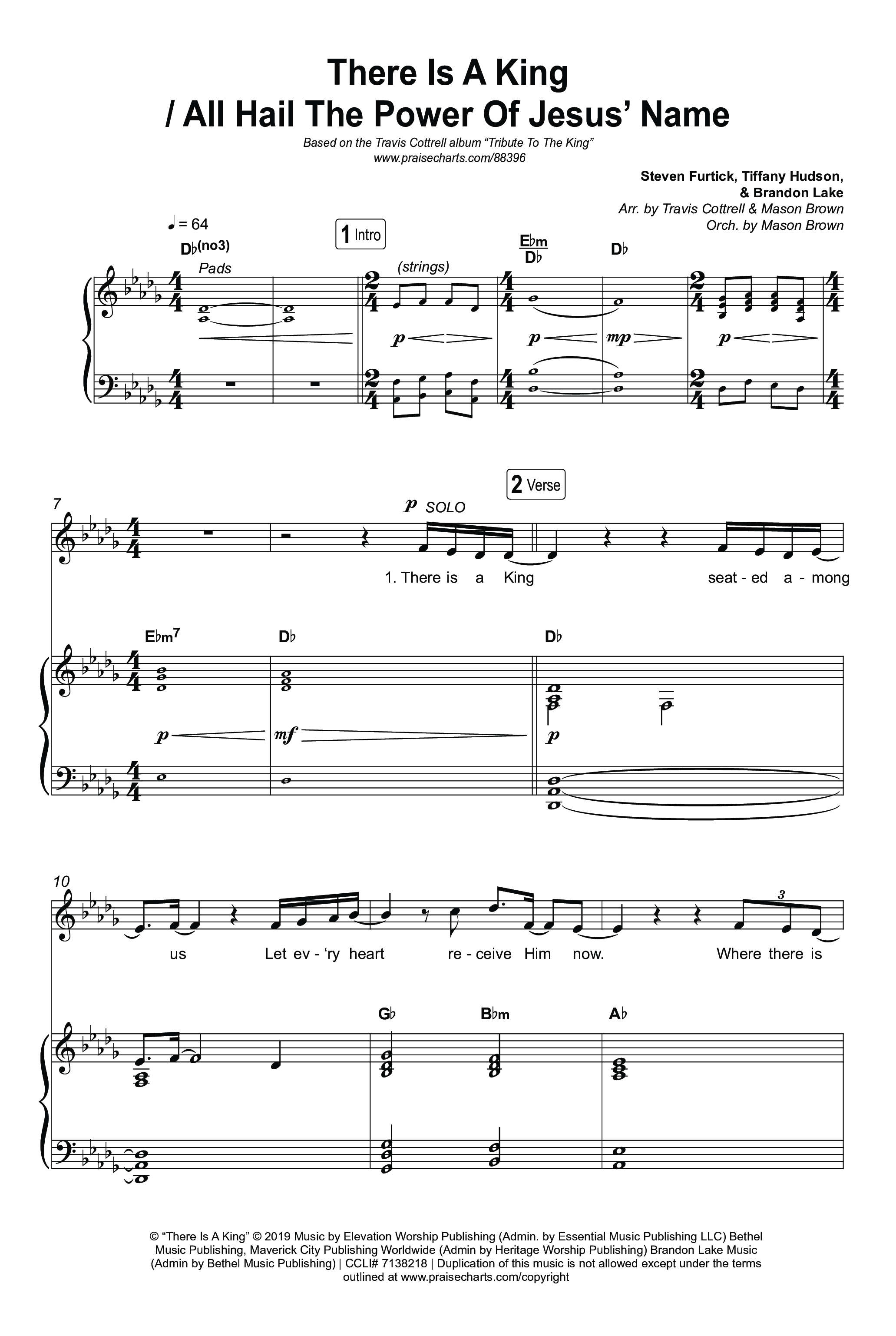 Tribute To The King (8 Song Choral Collection) Song 5 (Octavo SATB) (Travis Cottrell)