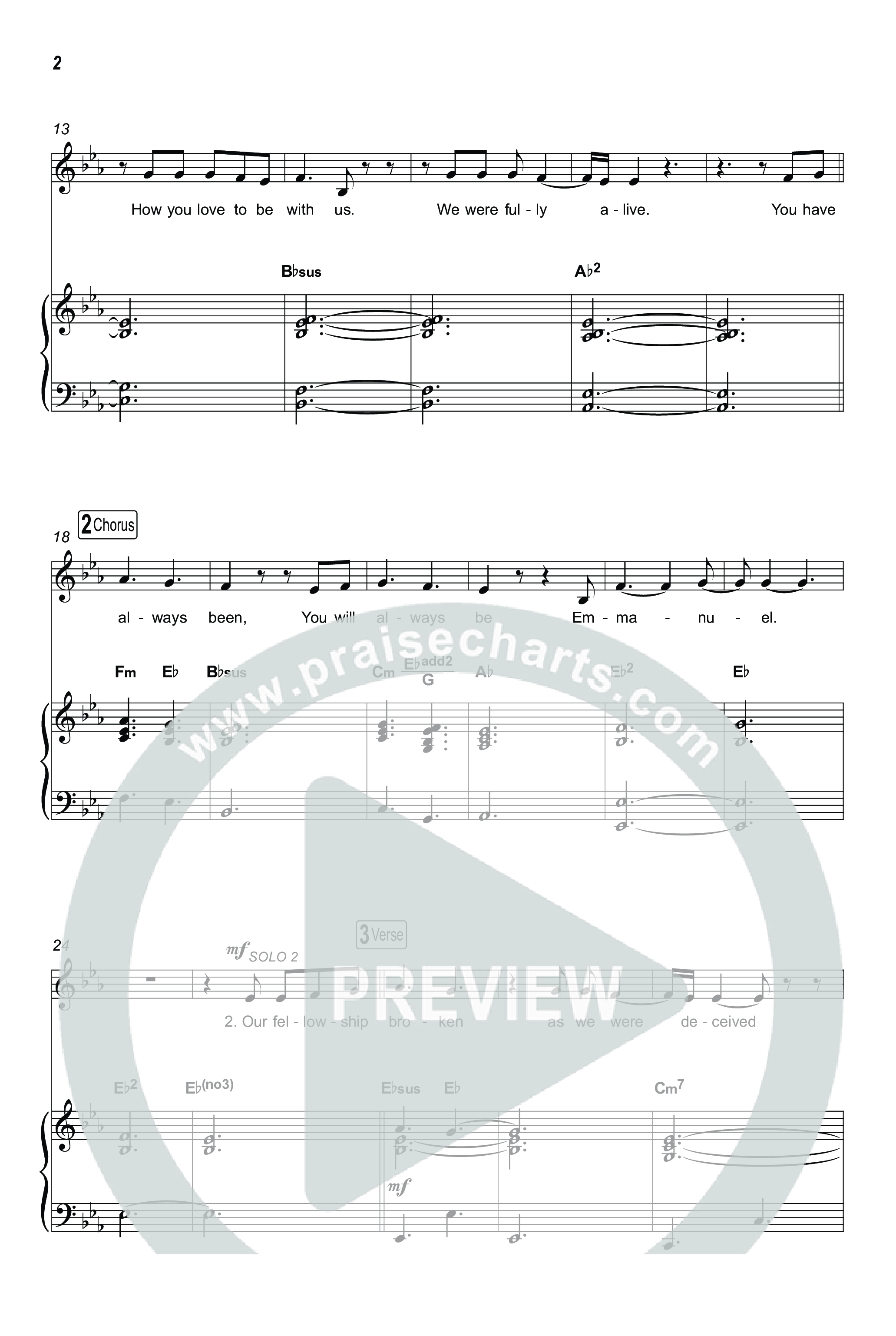 Emmanuel (Unison/2-Part) Octavo (Uni/2-Part & Pno) (Charity Gayle / Ryan Kennedy / Arr. Luke Gambill)