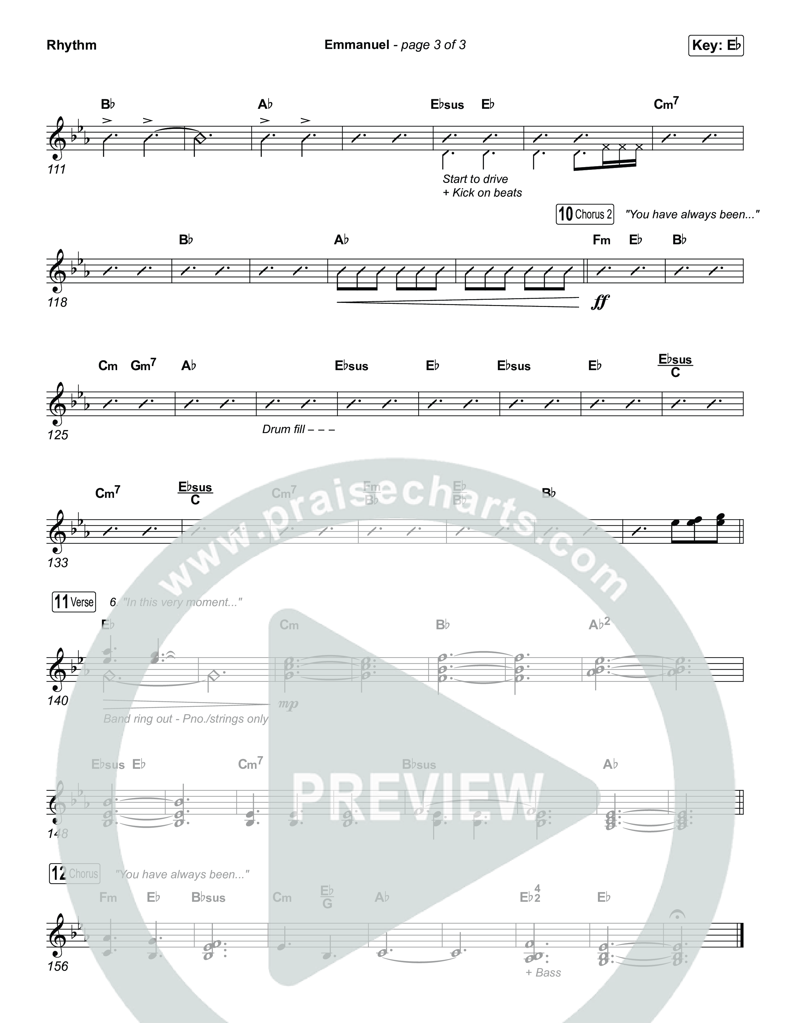 Emmanuel (Sing It Now) Rhythm Pack (Charity Gayle / Ryan Kennedy / Arr. Luke Gambill)