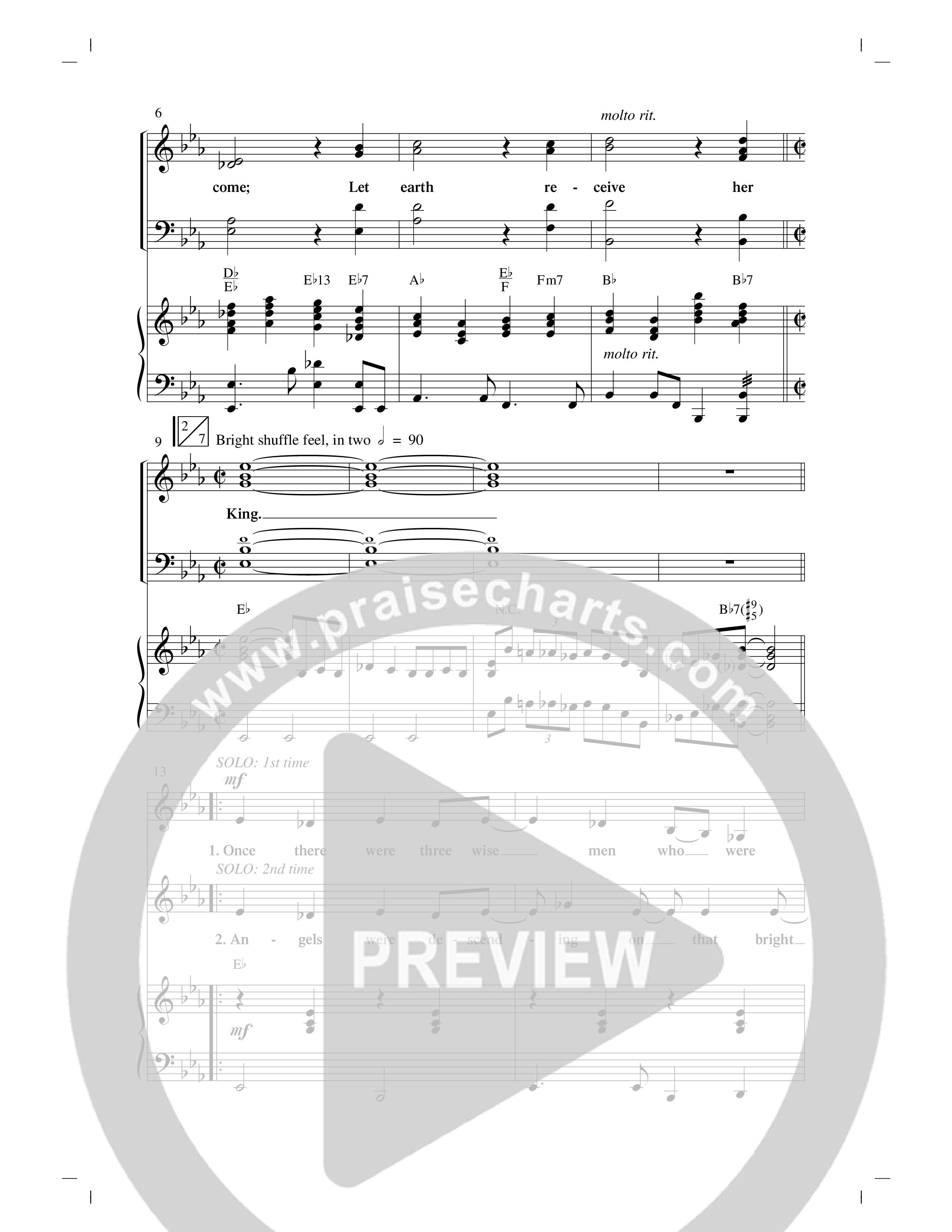 That Little Baby (with Joy To The World) (Choral Anthem SATB) Anthem (SATB/Piano) (Word Music Choral)