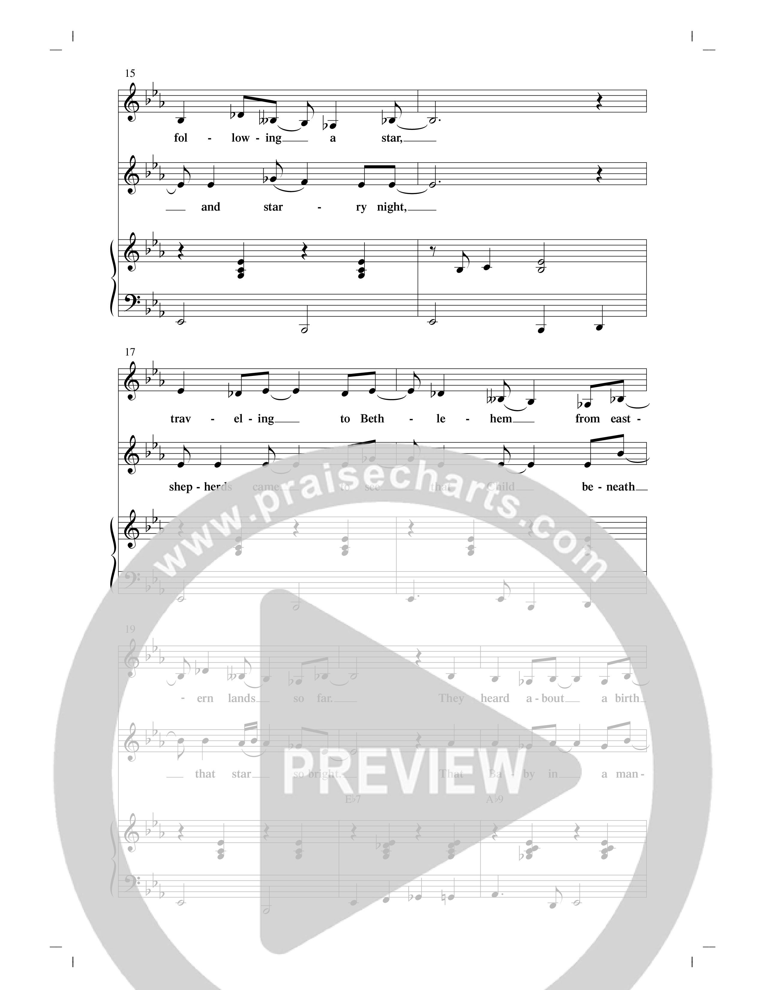 That Little Baby (with Joy To The World) (Choral Anthem SATB) Anthem (SATB/Piano) (Word Music Choral)