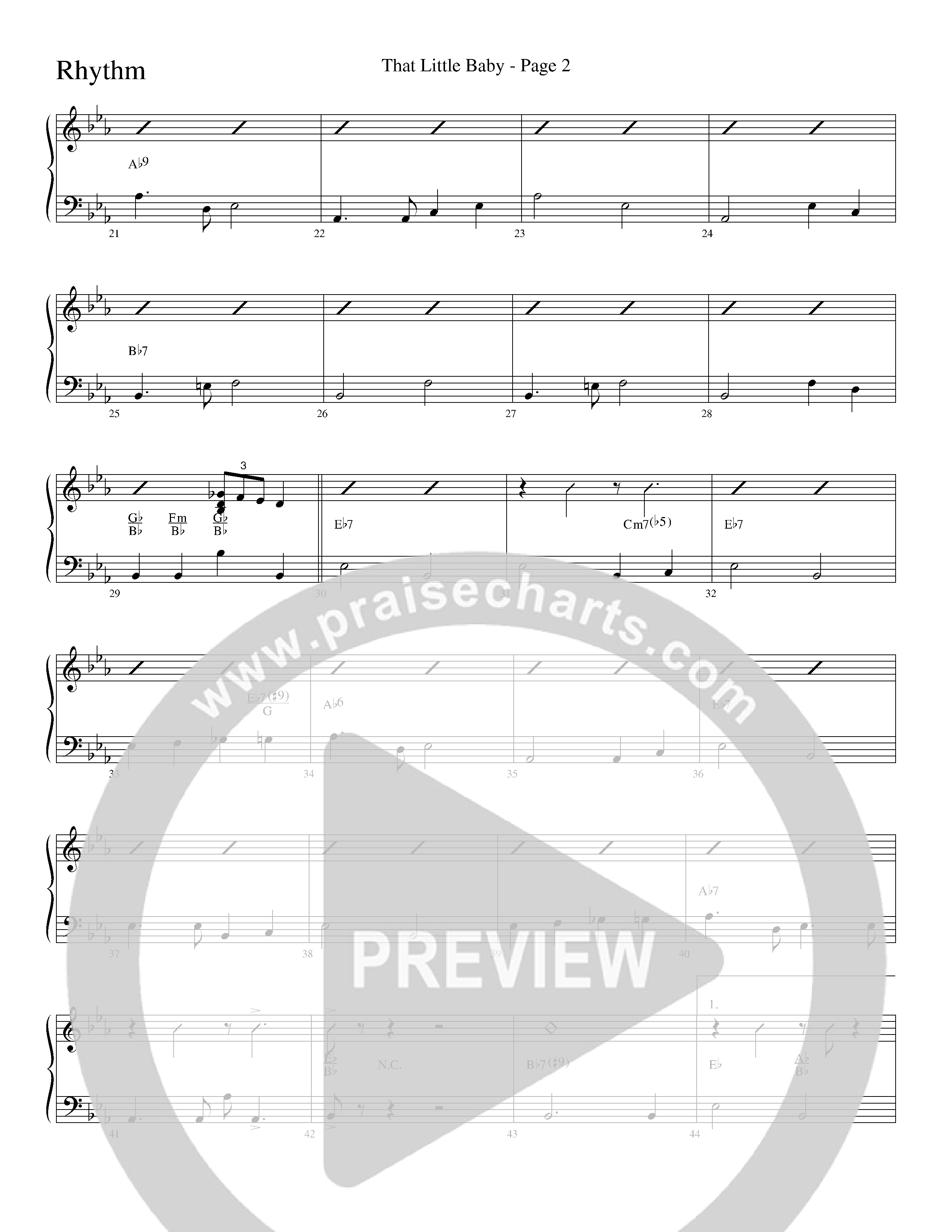 That Little Baby (with Joy To The World) (Choral Anthem SATB) Orchestration (Word Music Choral)