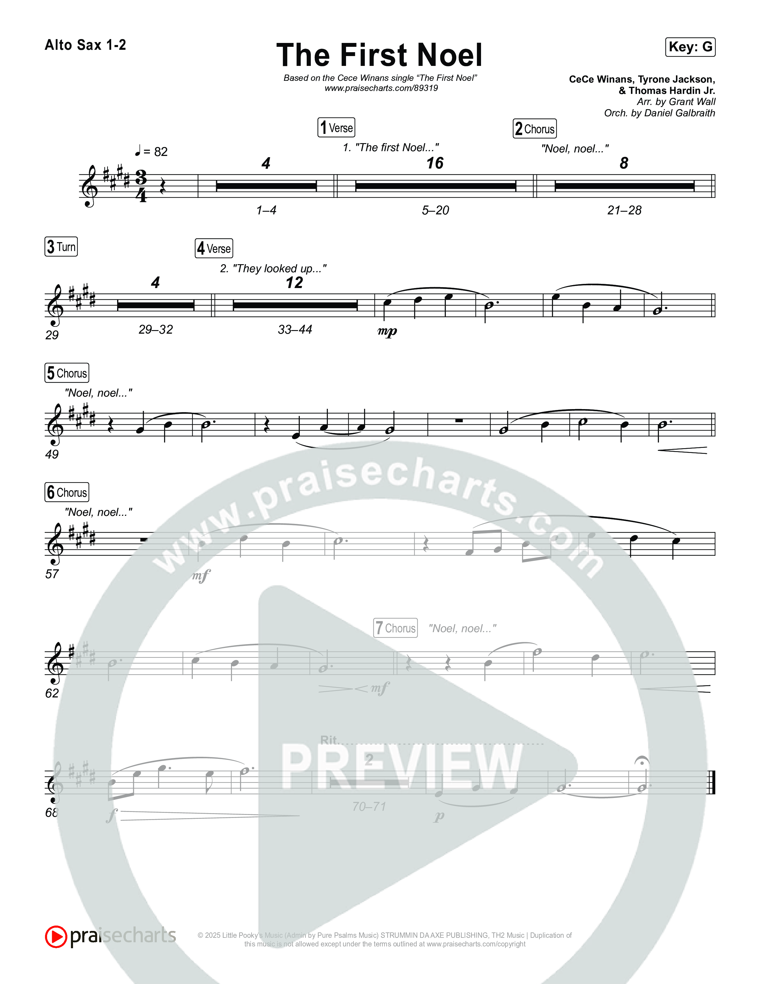 The First Noel Sax Pack (CeCe Winans)