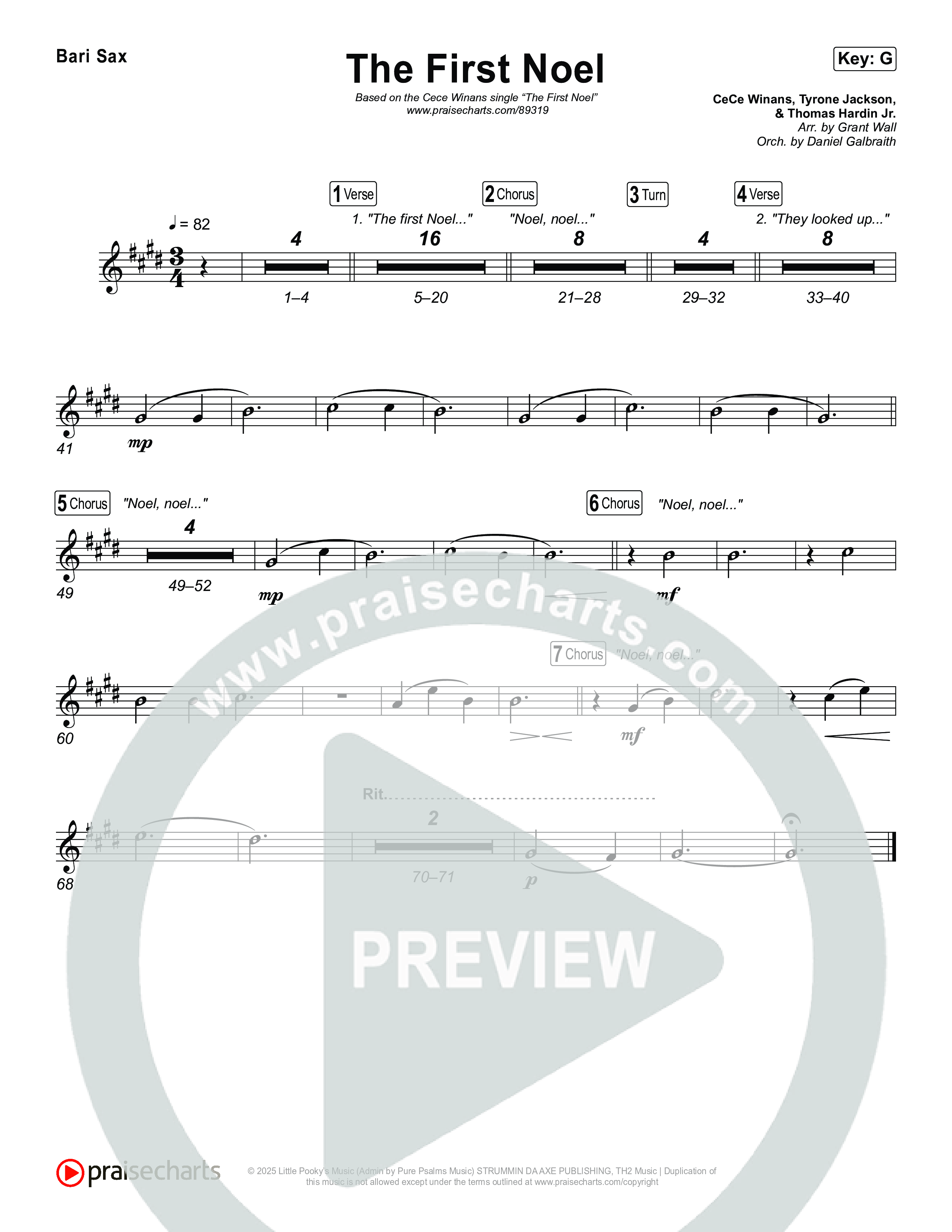 The First Noel Sax Pack (CeCe Winans)