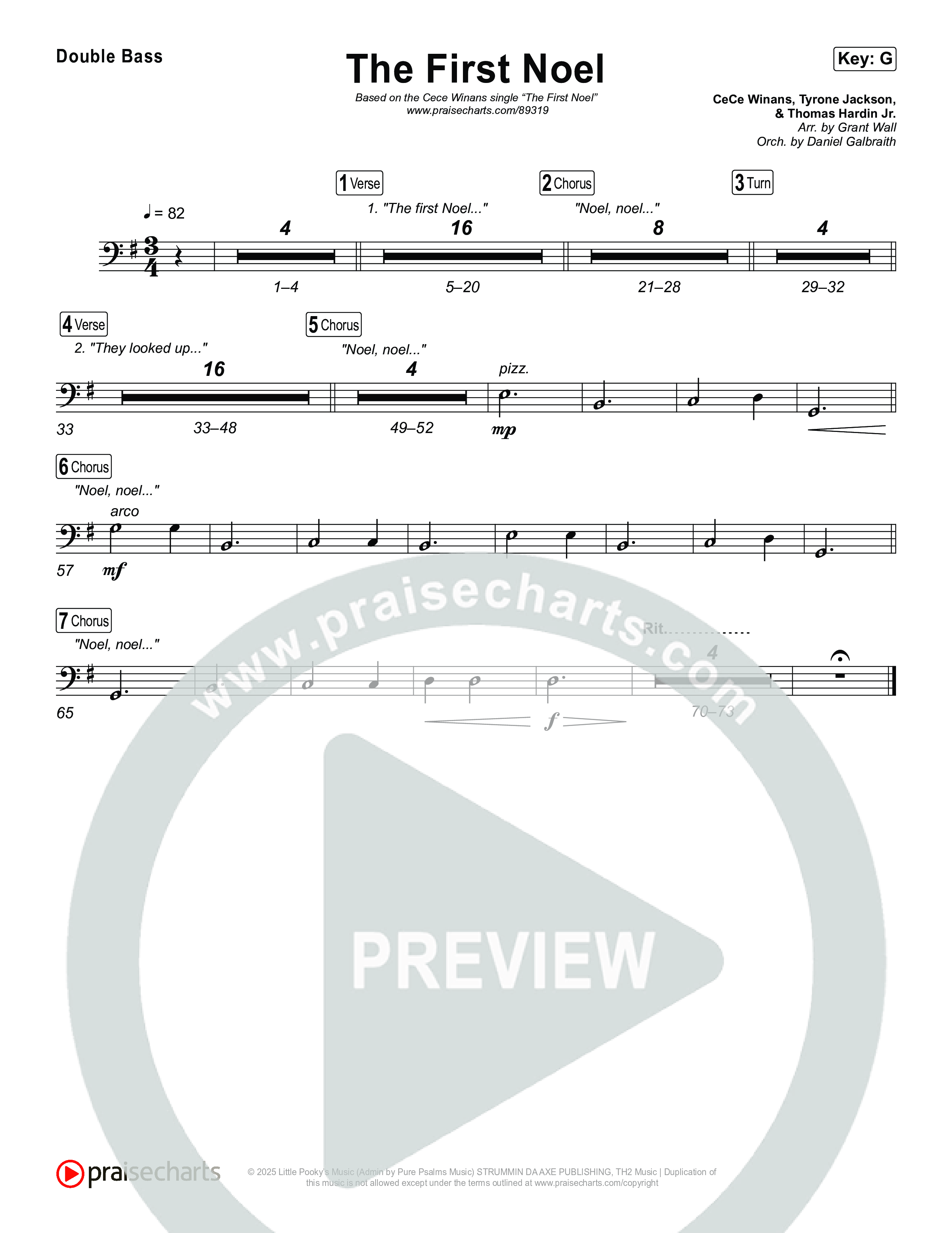 The First Noel String Bass (CeCe Winans)