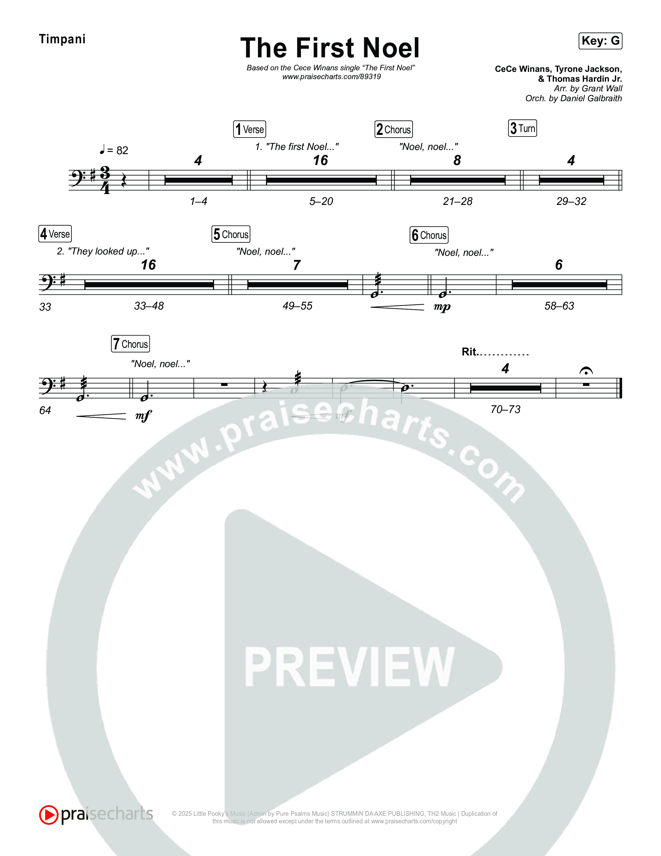 The First Noel Timpani (CeCe Winans)