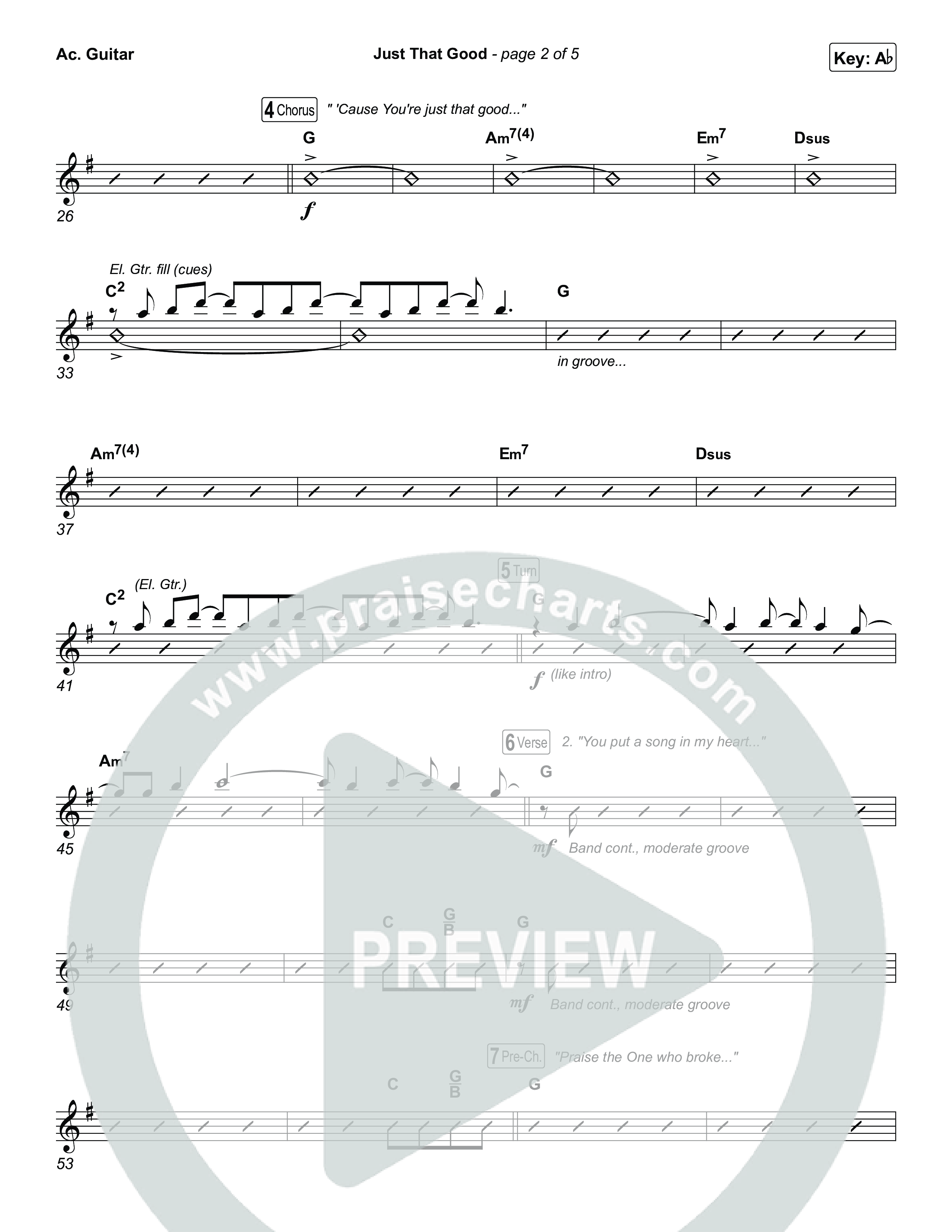 Just That Good Acoustic Guitar (Kristian Stanfill)