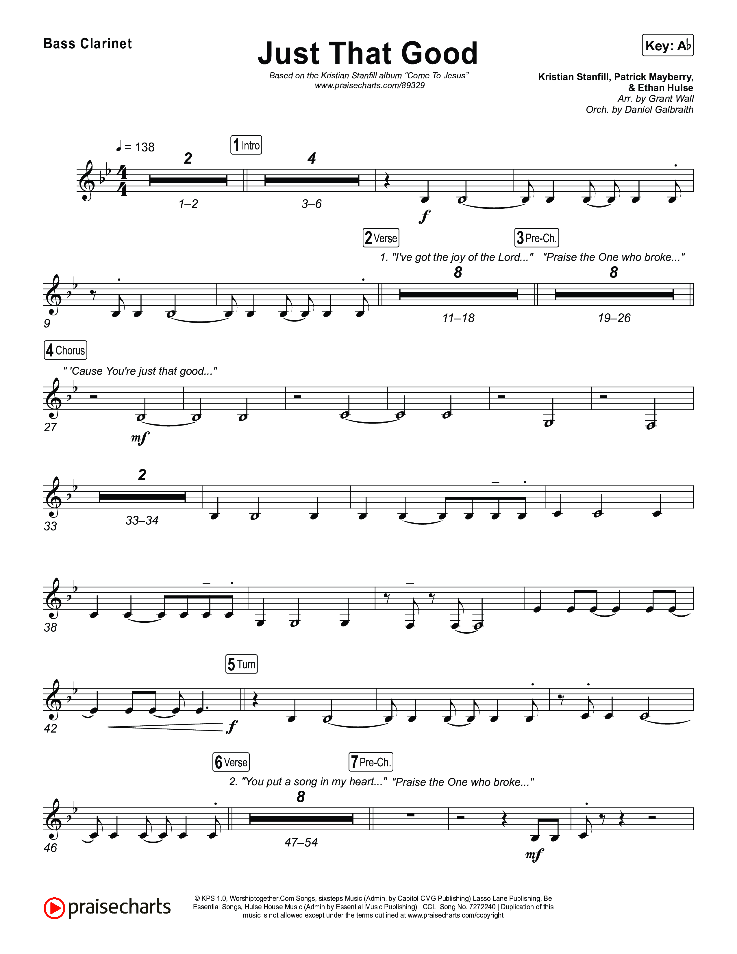 Just That Good Bass Clarinet (Kristian Stanfill)