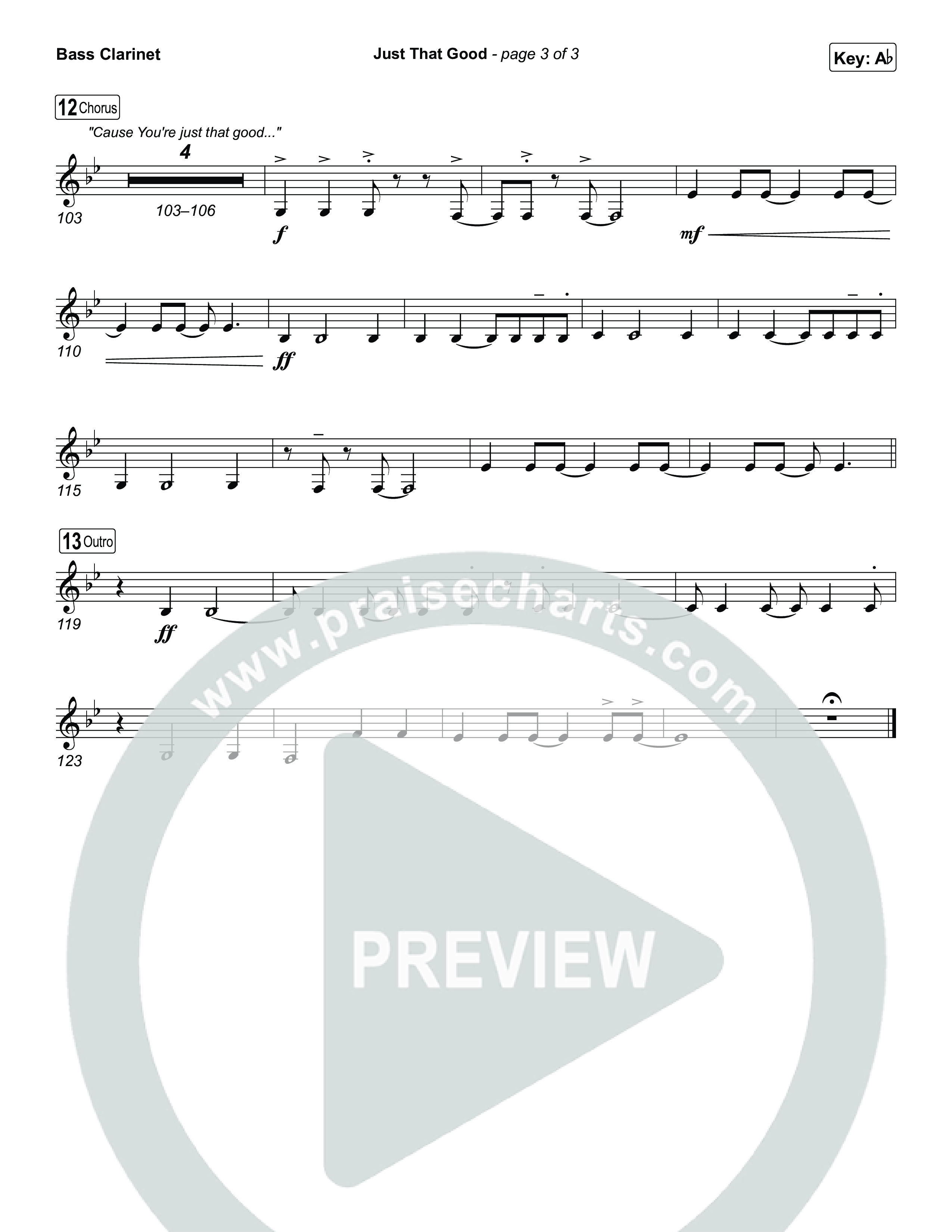 Just That Good Bass Clarinet (Kristian Stanfill)