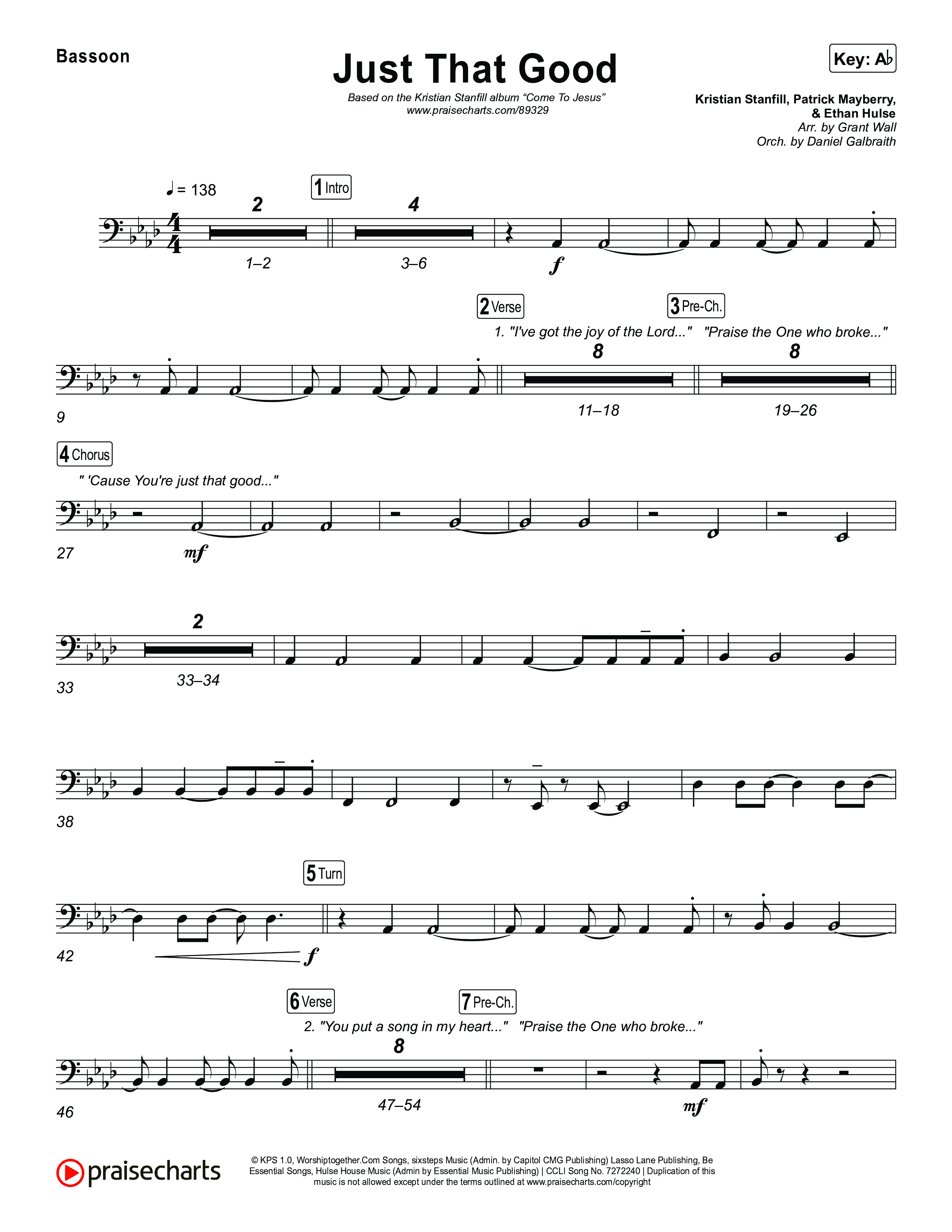 Just That Good Bassoon (Kristian Stanfill)