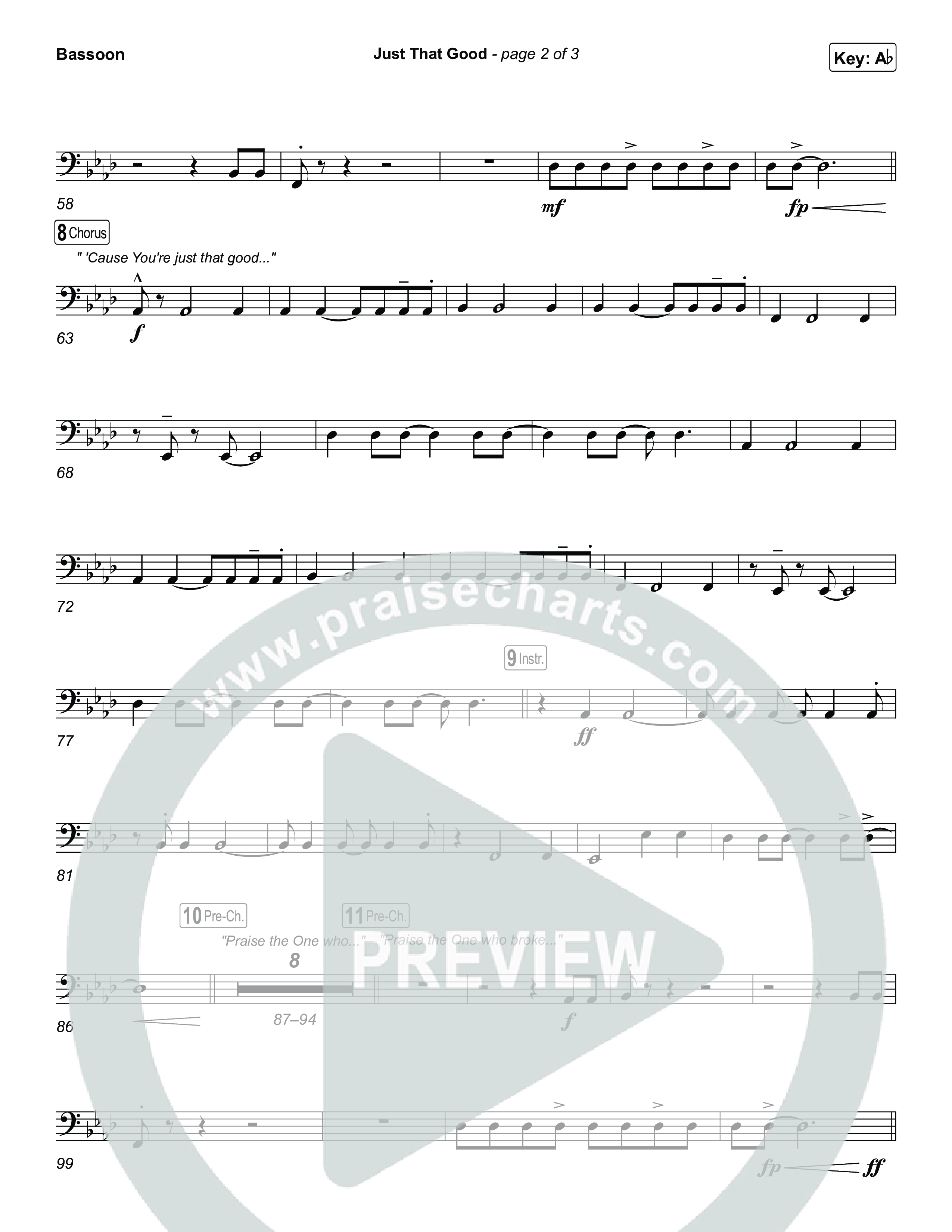 Just That Good Bassoon (Kristian Stanfill)