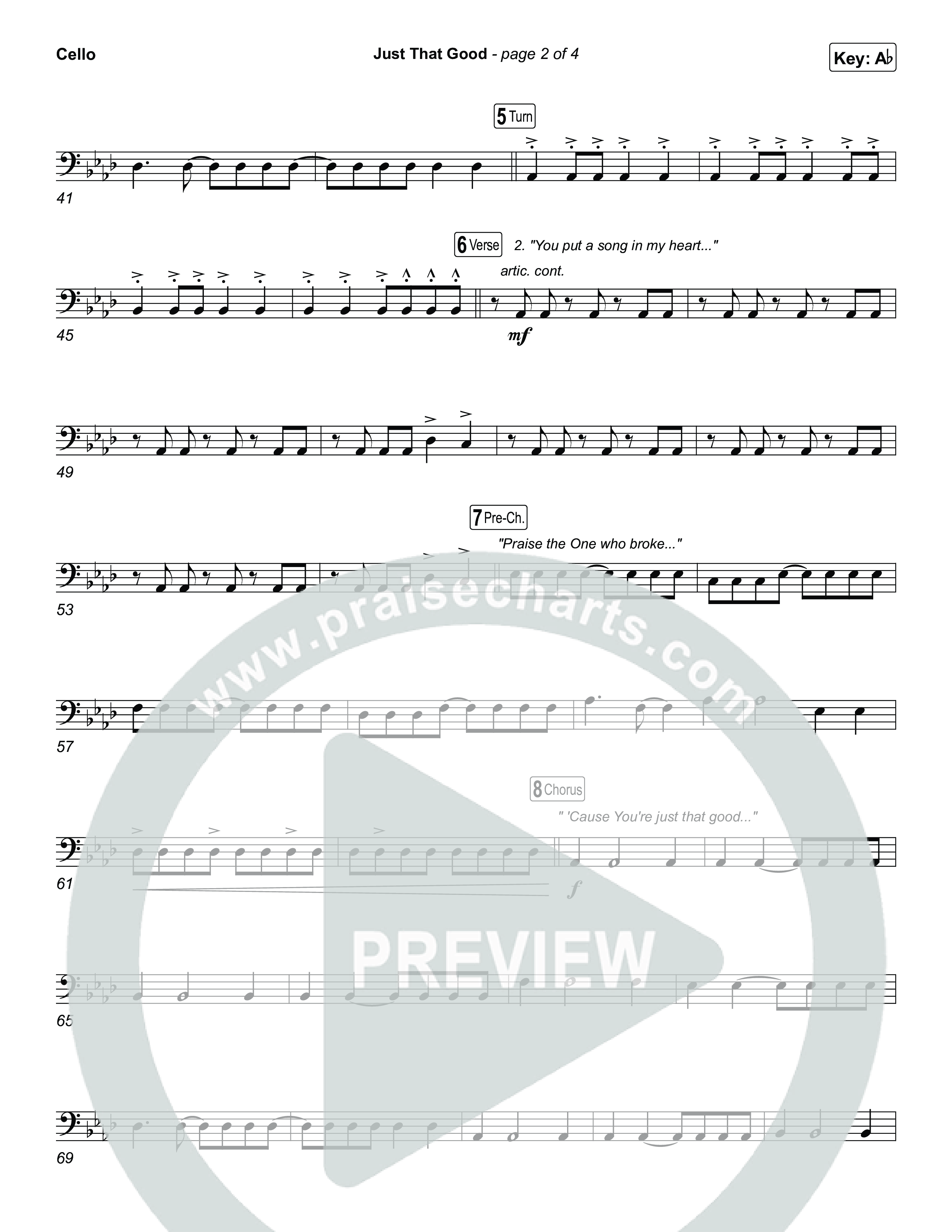 Just That Good Cello (Kristian Stanfill)