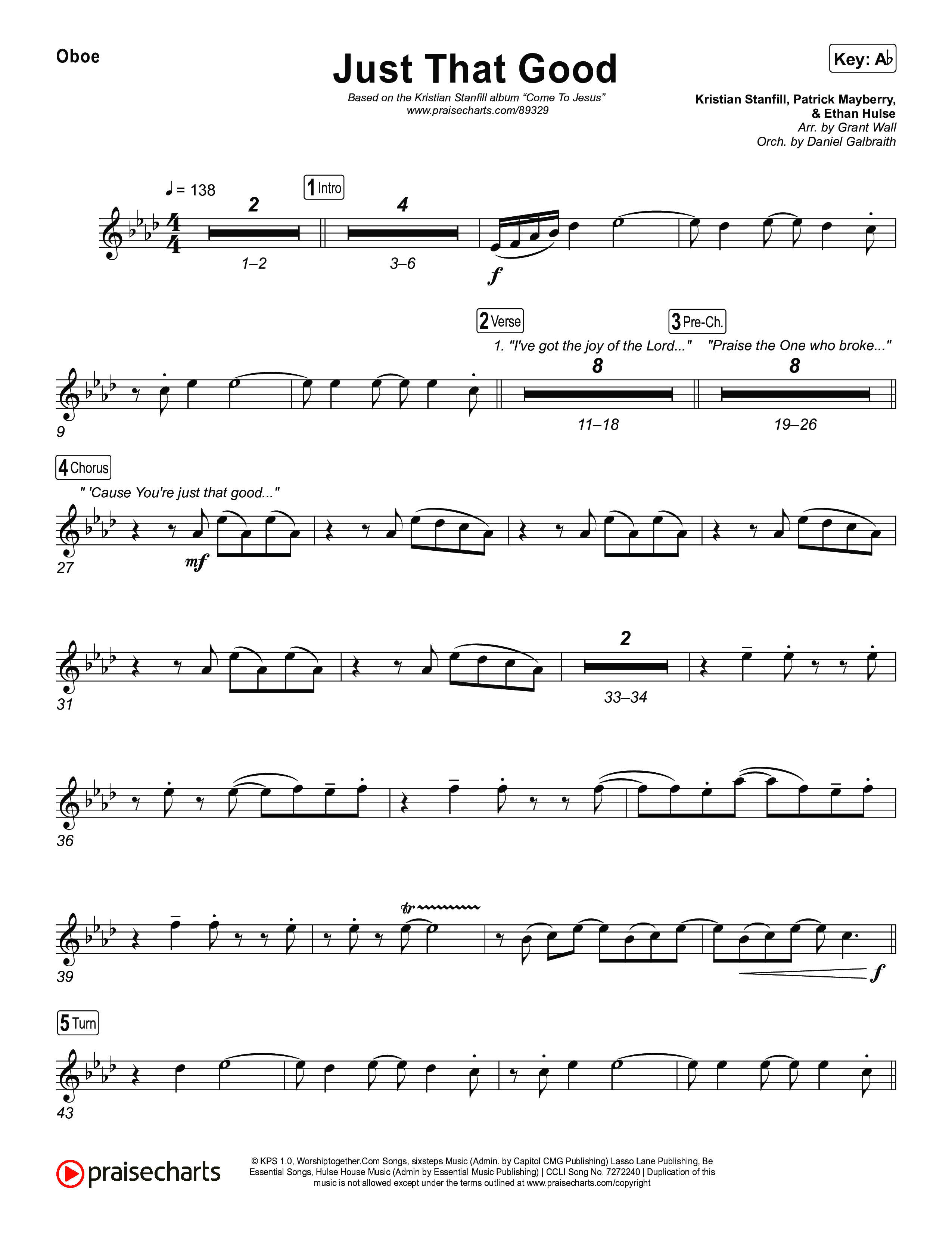 Just That Good Oboe (Kristian Stanfill)